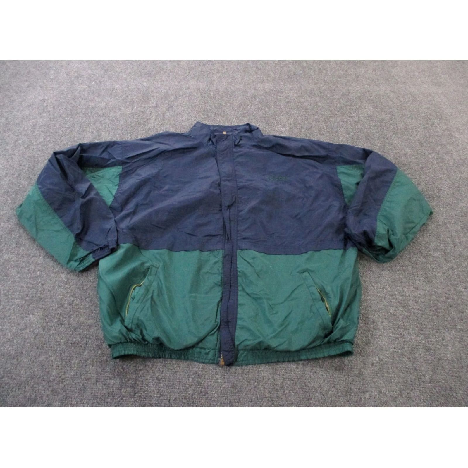 Adidas VINTAGE Adidas Jacket Mens XL Green Retro Lightweight Track Y2K Size US XL / EU 56 / 4 - 2 Thumbnail