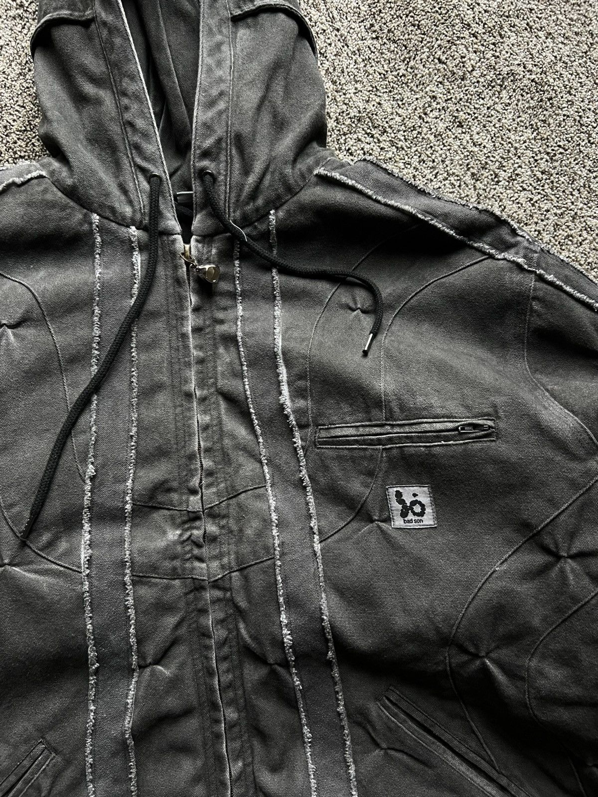 Bad Son Badson "Carbon" Heavy Jacket Size US XL / EU 56 / 4 - 10 Thumbnail
