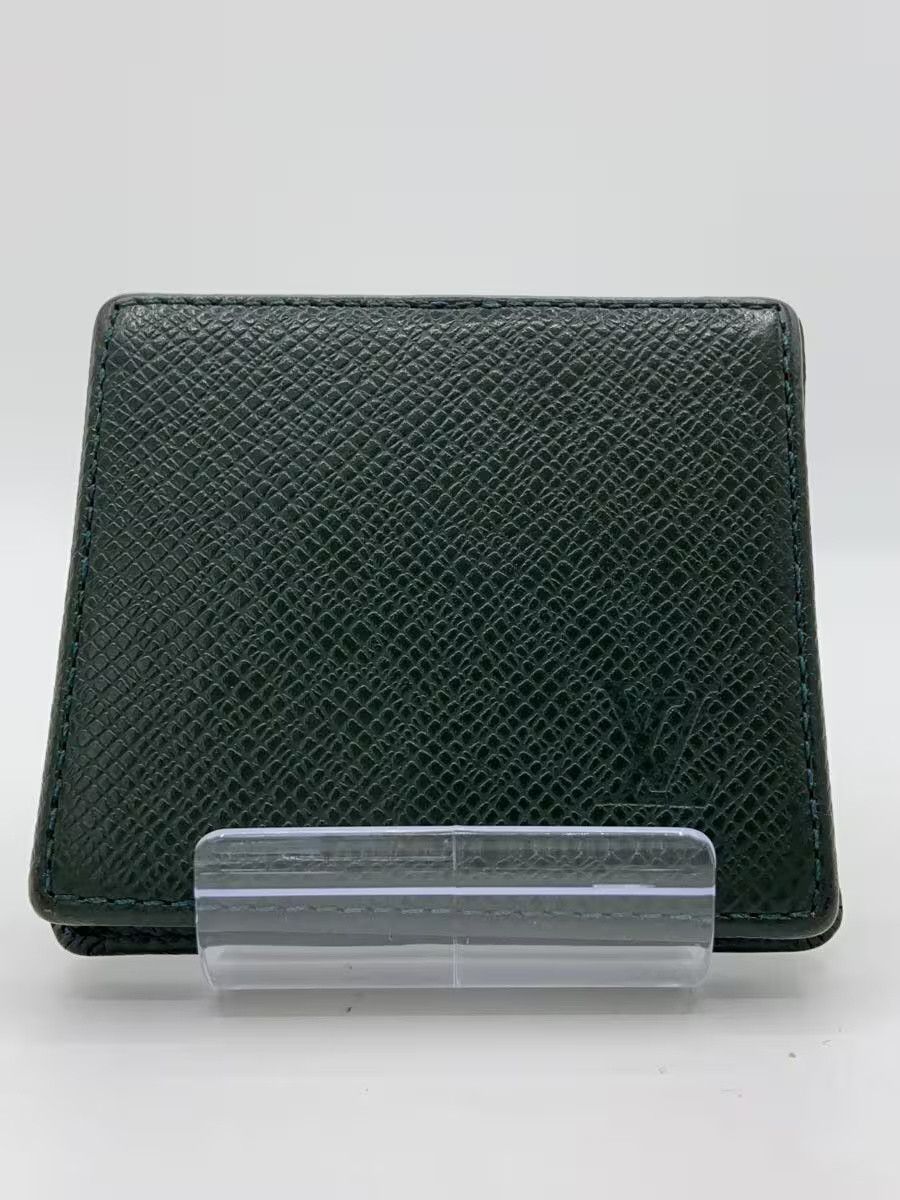 Louis Vuitton Louis Vuitton Leather Coin Case Green Size ONE SIZE - 1 Thumbnail