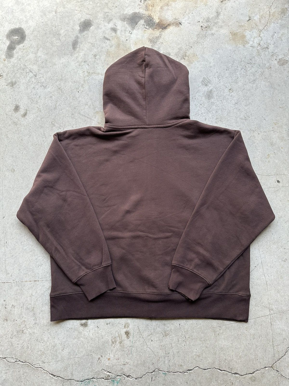 TNA Vintage Y2K Brown Blank Zip-up baggy hoodie Size XL / US 12-14 / IT 48-50 - 4 Thumbnail