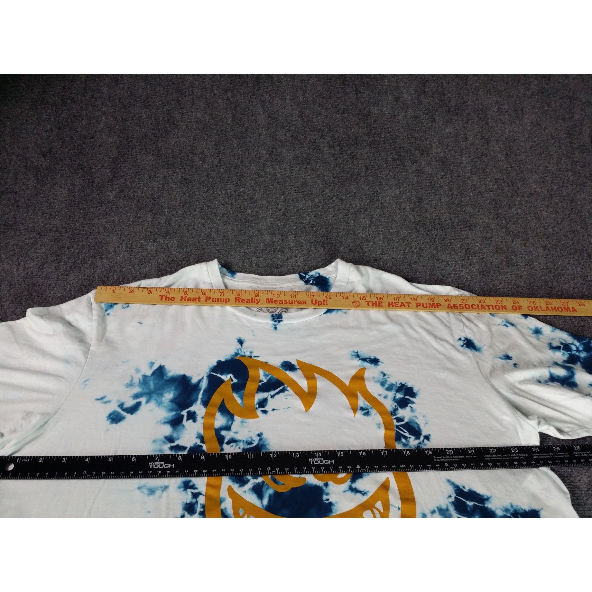 Spitfire Spitfire Tshirt Men Sz XL Tie Dye Graphic Print Short Sleeve Size US XL / EU 56 / 4 - 5 Thumbnail