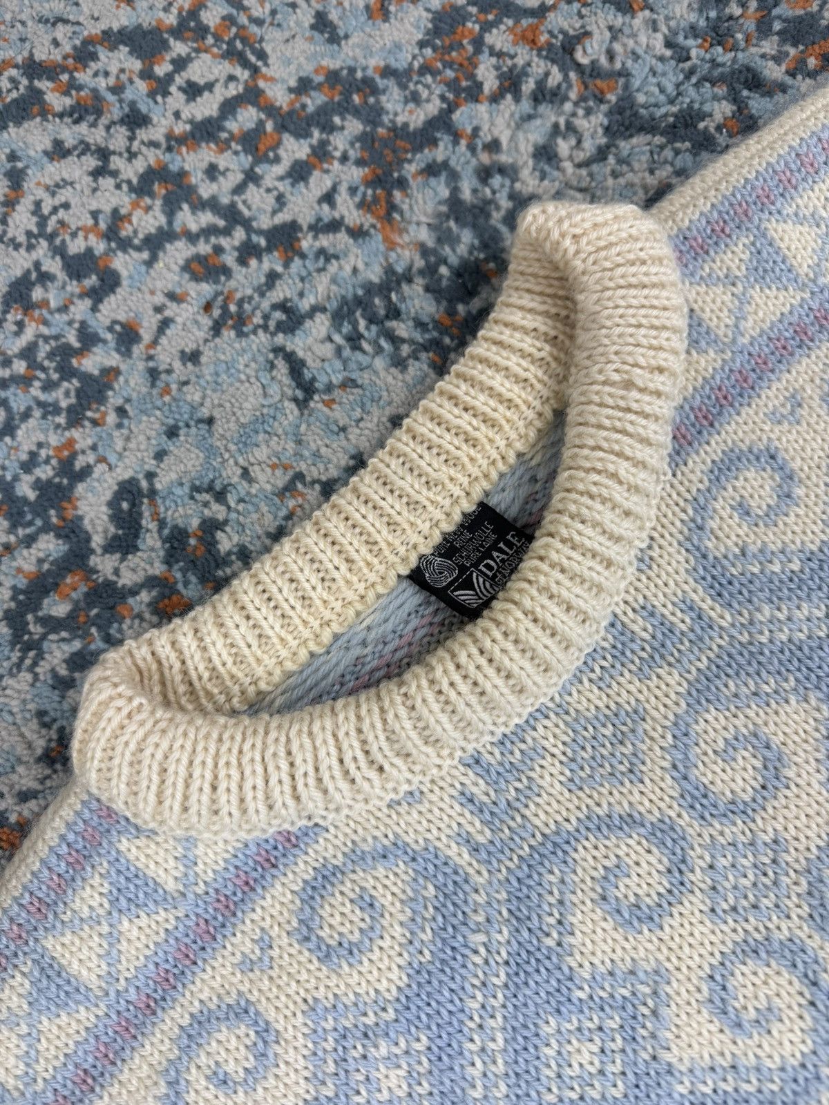 Dale Of Norway Vintage 90s Dale of Norway heavy wool sweater knit Size US L / EU 52-54 / 3 - 10 Thumbnail