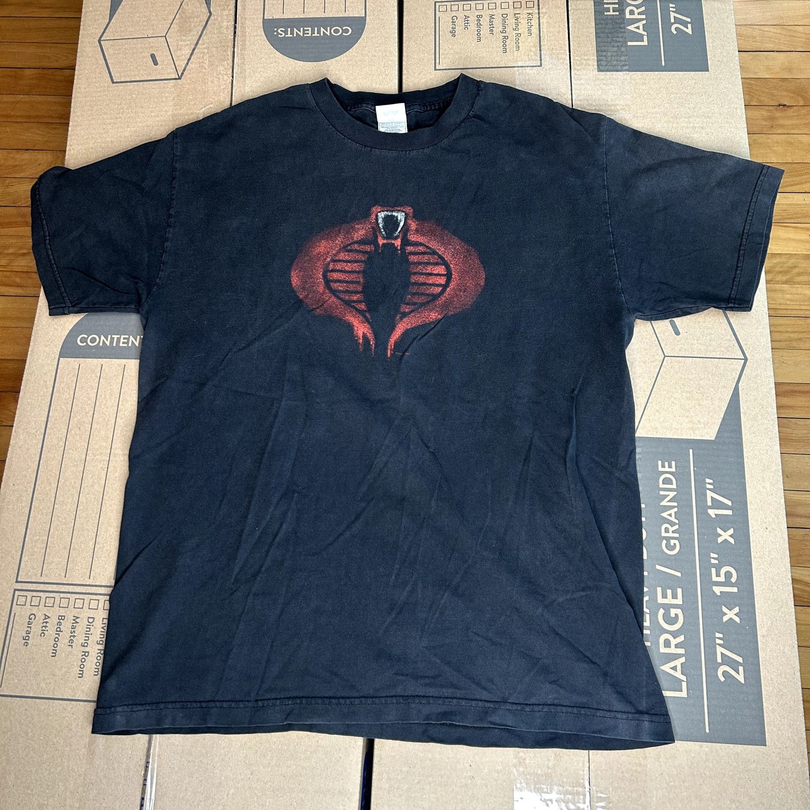 Vintage Y2K 2007 G.I. Joe Cobra T-Shirt Large Size US L / EU 52-54 / 3 - 1 Thumbnail
