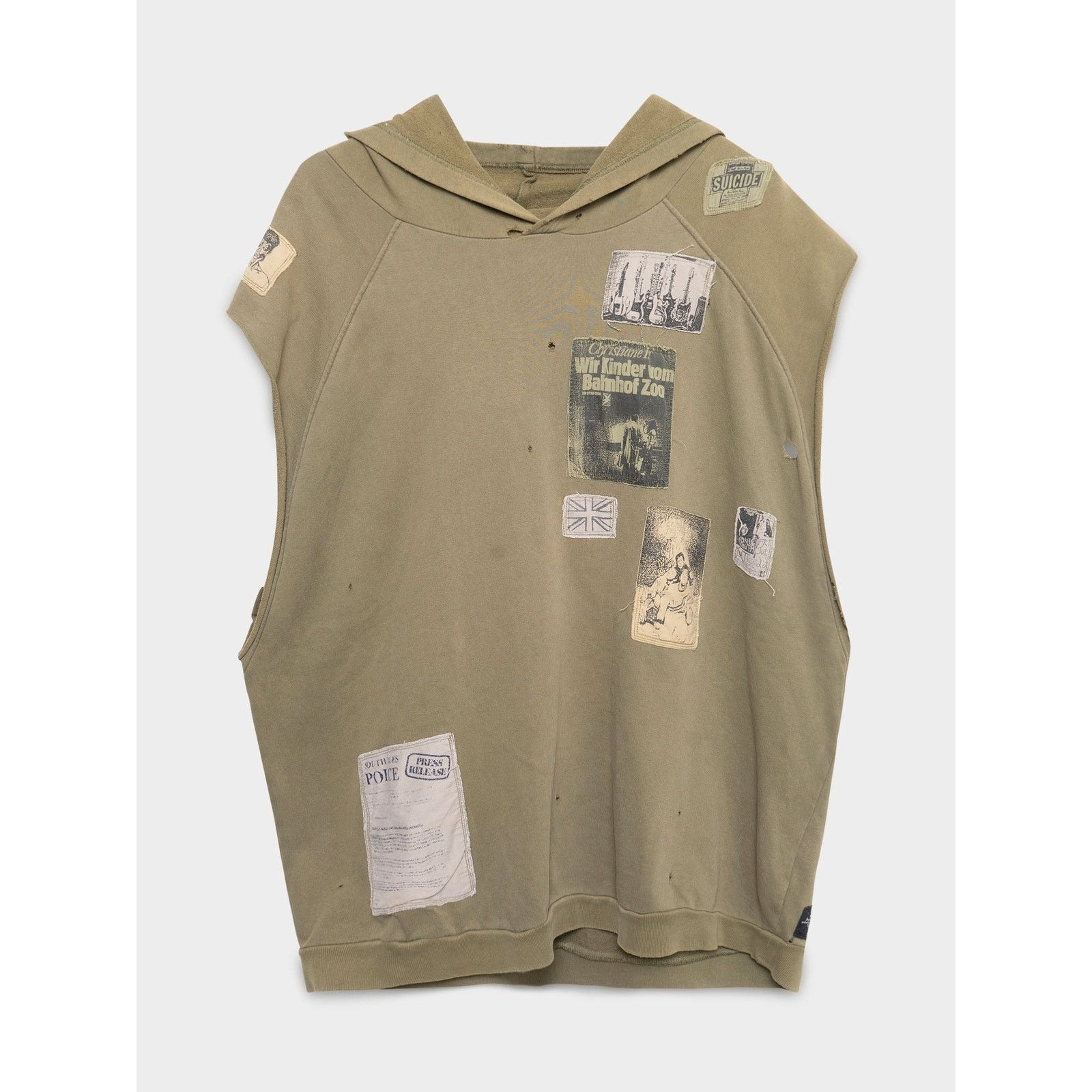 Raf Simons Raf Simons Sleeveless Isolated Heroes Hoodie - SS16