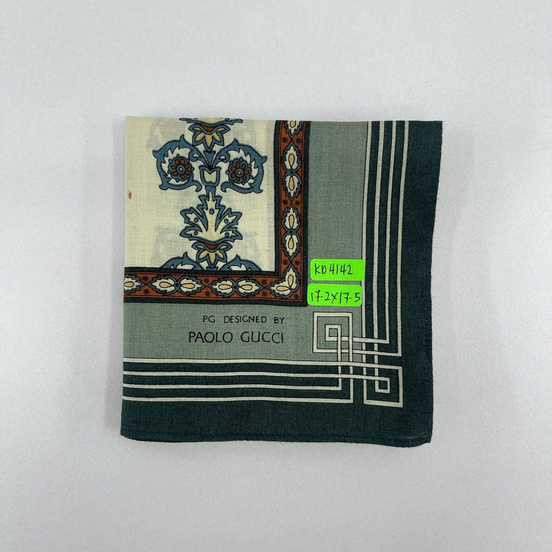 Paolo Gucci Paolo Gucci Handkerchief / Neckerchief / Bandana - 4142 Size ONE SIZE - 11 Thumbnail