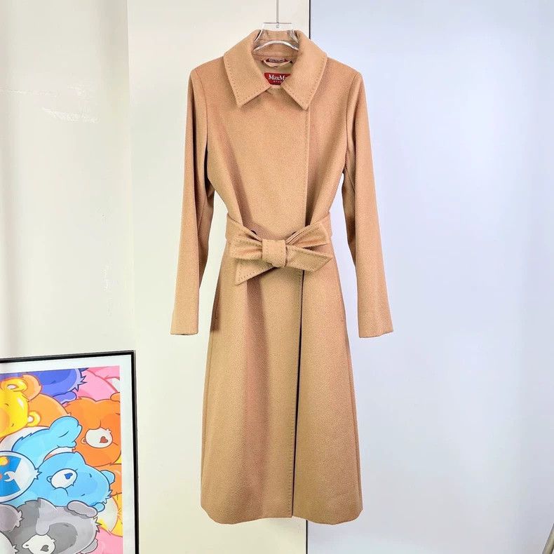 Max Mara Max Mara Sheepwool overcoat Size L / US 10 / IT 46 - 1 Thumbnail