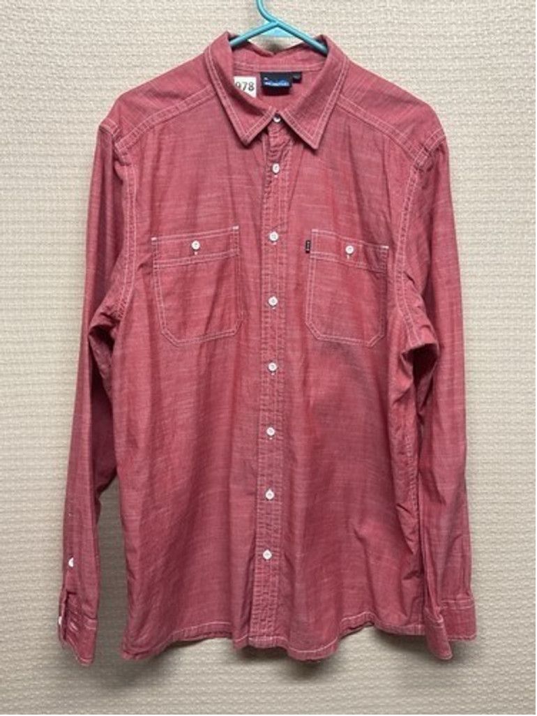 KAVU Kavu Local-Worldwide Long Slv. Button Up Casual Shirt Men XL Size US XL / EU 56 / 4 - 8 Thumbnail
