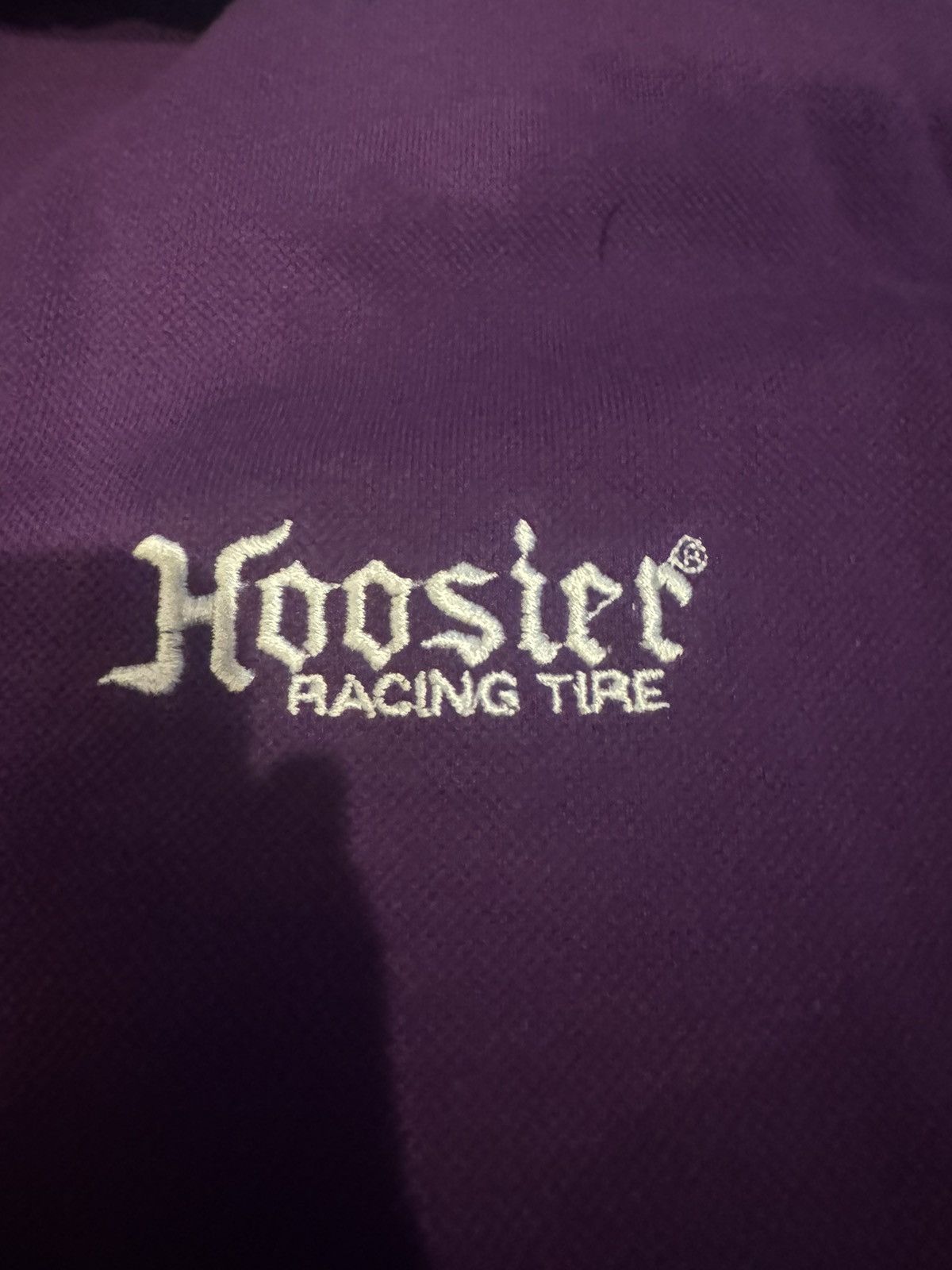 Vintage Hoosier tire racing golf style polo xl Size US XL / EU 56 / 4 - 3 Thumbnail