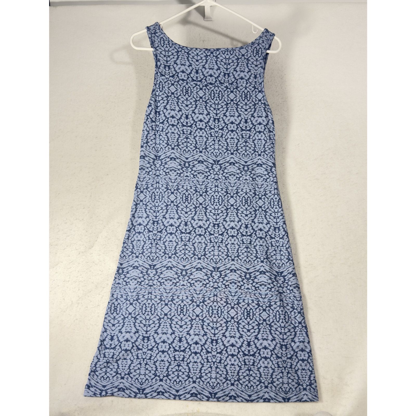 Eddie Bauer Eddie Bauer Sleeveless Sun Dress Woman Sm. Blue Batik Boho Size S / US 4 / IT 40 - 4 Thumbnail