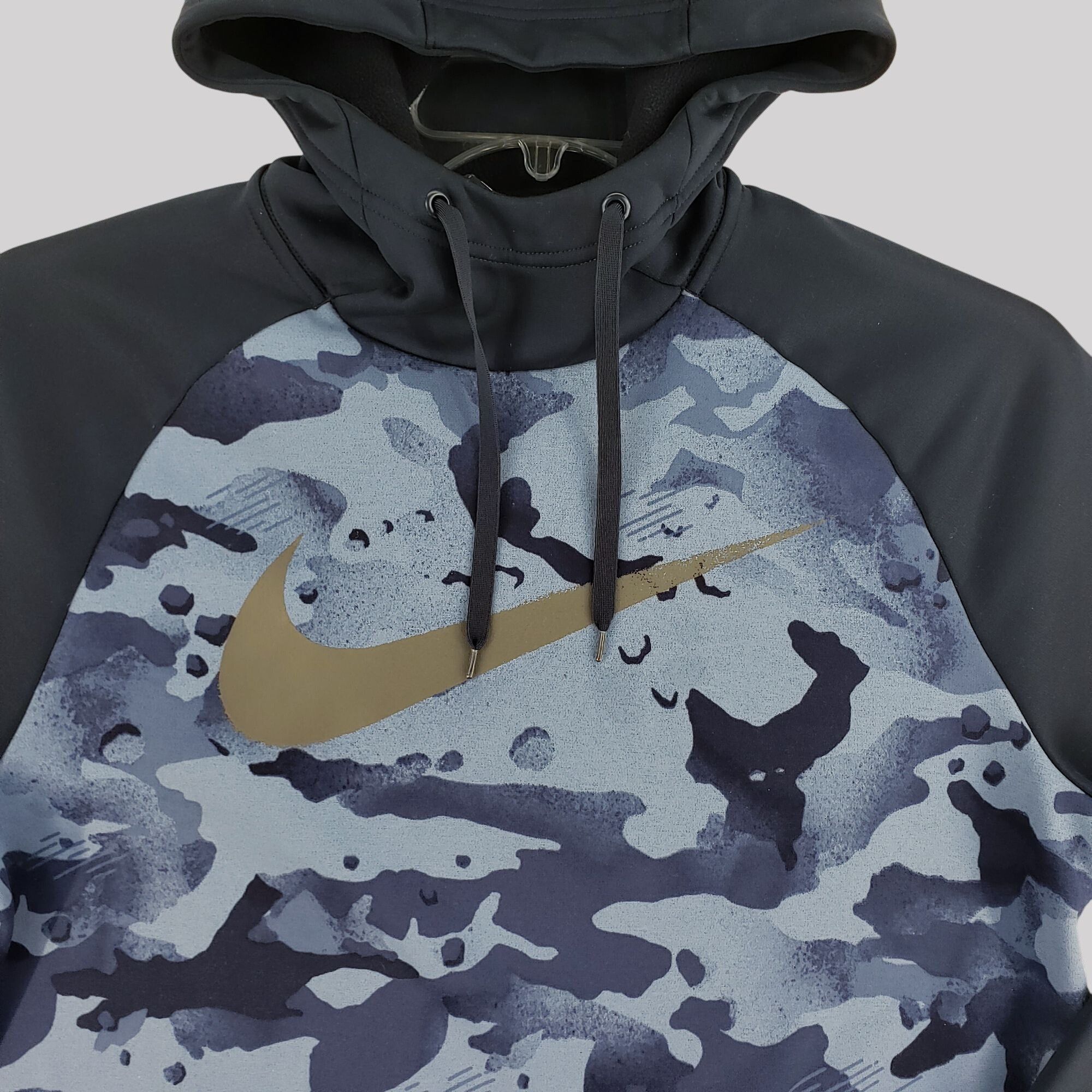 Nike Nike Therma Men's Pullover Blue Camo Training Hoodie Size M Size US M / EU 48-50 / 2 - 5 Thumbnail