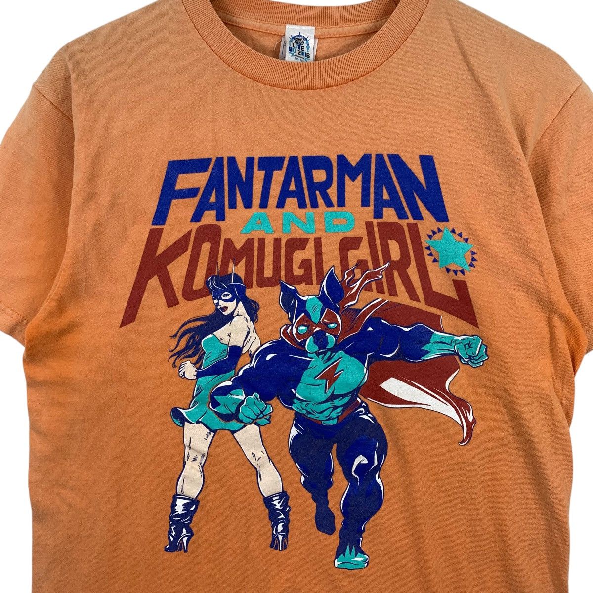 Japanese Brand FANTARMAN and KOMUGI GIRL Japan Band Tour Anime Print Shirt Size US L / EU 52-54 / 3 - 3 Thumbnail