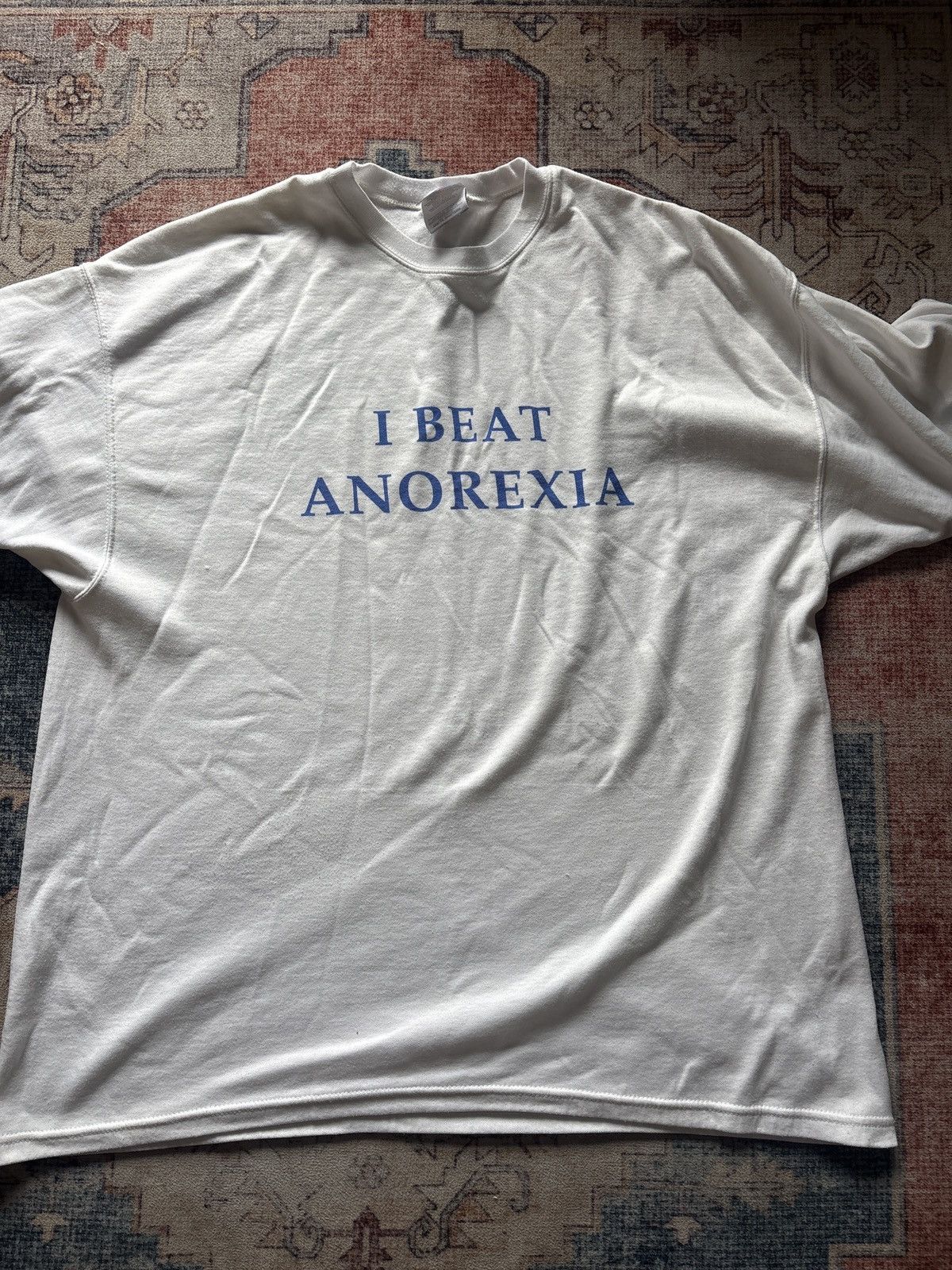 Other I Beat Anorexia Tee Size US XXL / EU 58 / 5 - 1 Thumbnail