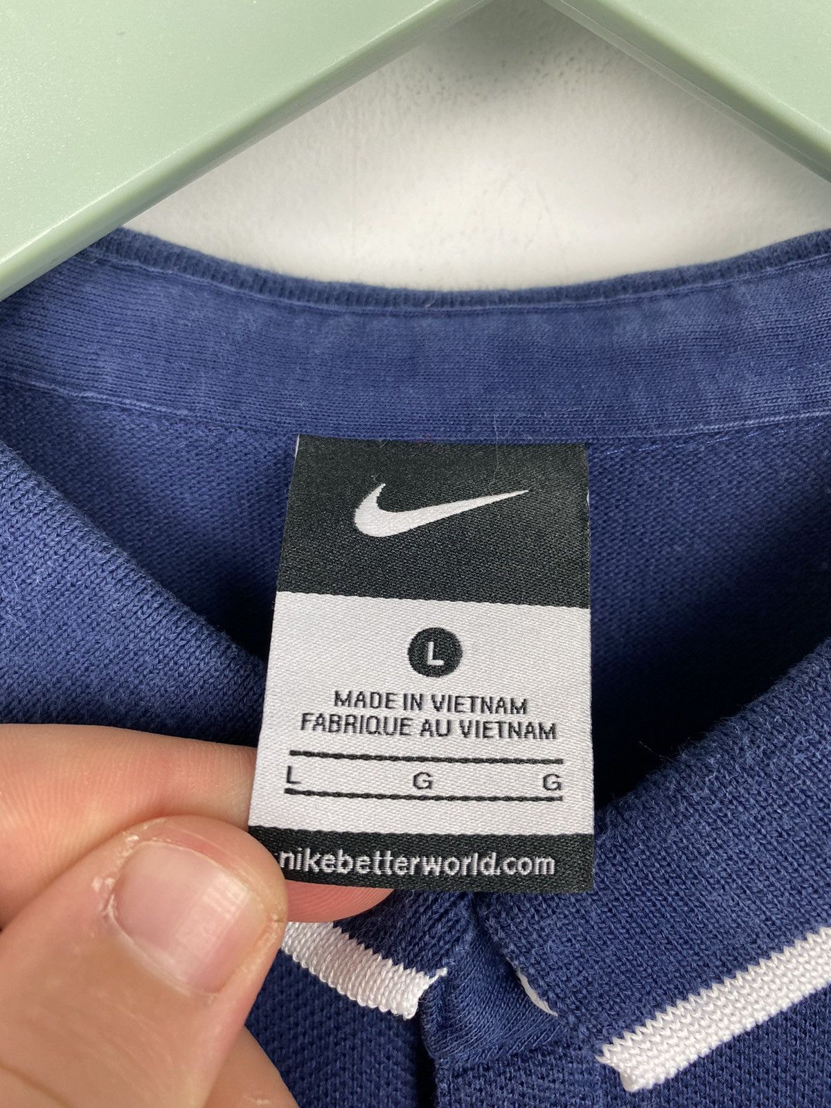 Nike PSG 2015 2016 Polo Football Shirt Soccer Arsenal Juventus Size US M / EU 48-50 / 2 - 9 Thumbnail