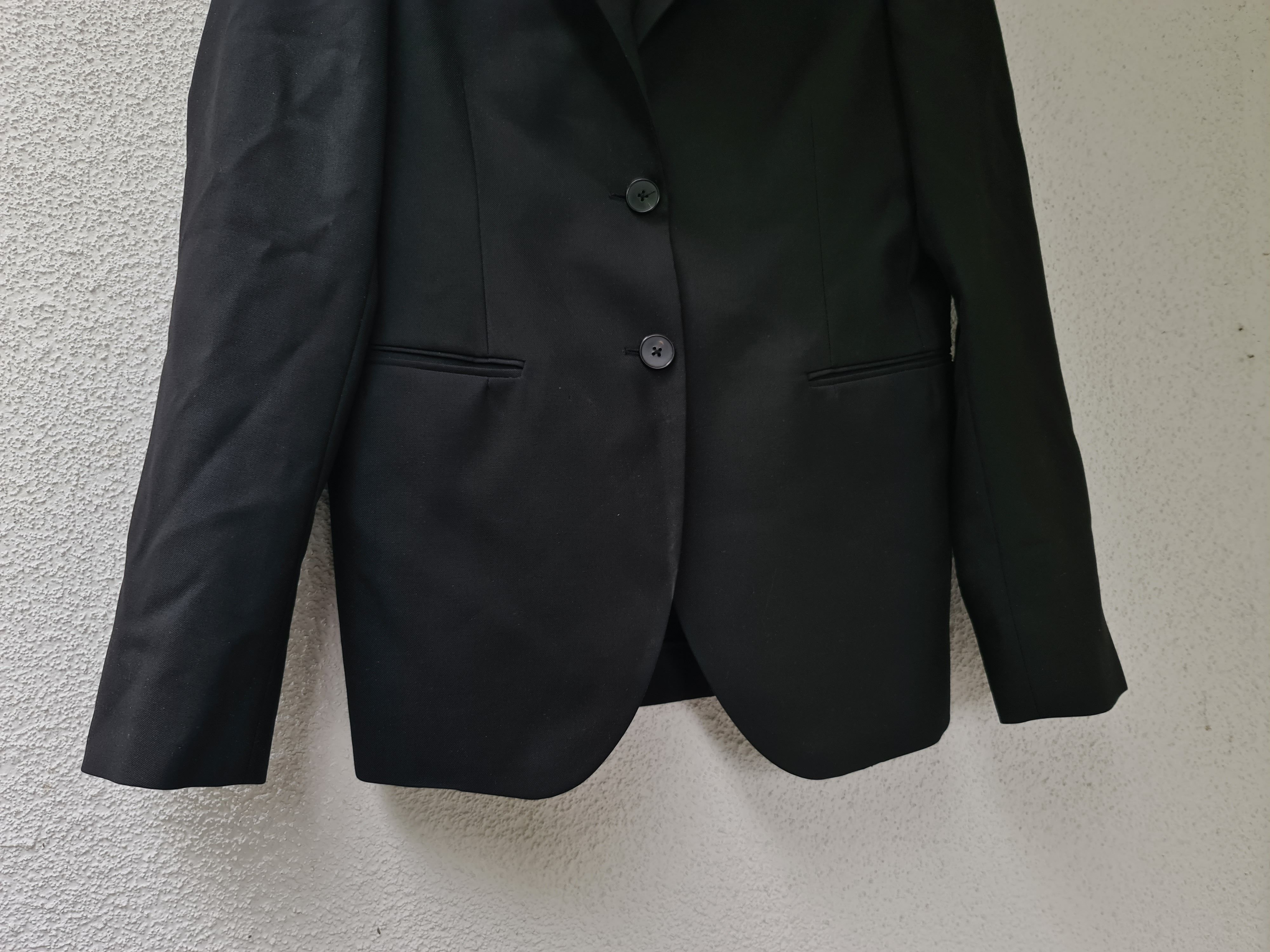 Jil Sander Vintage Jil Sander Wool Silk Linen Blazer Jacket Size S / US 4 / IT 40 - 4 Thumbnail