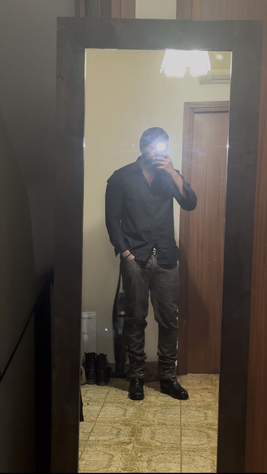 Rick Owens RO Brown/Rust Slab Denim Size US 34 / EU 50 - 6 Thumbnail