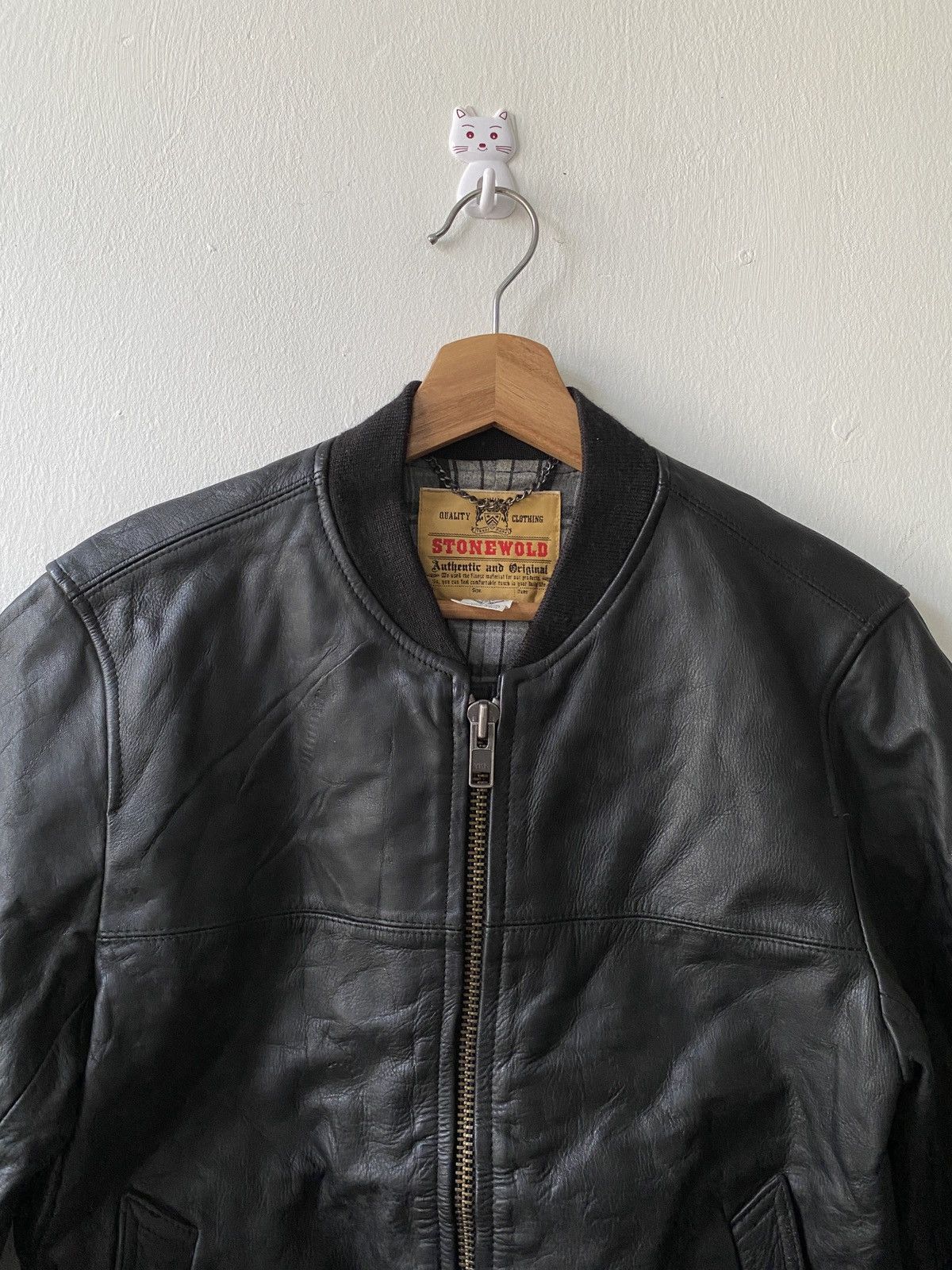 Vintage Vintage Stone Wold Leather Jacket Size US M / EU 48-50 / 2 - 3 Thumbnail