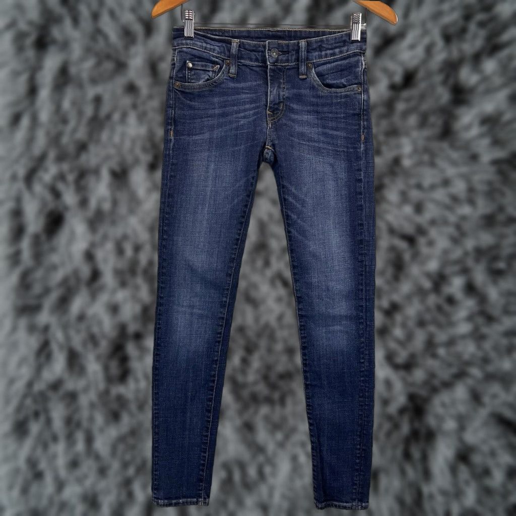 Ralph Lauren Ralph Lauren Skinny Jeans Blue Women's Size 26x32 Size 26" / US 2 / IT 38 - 1 Thumbnail