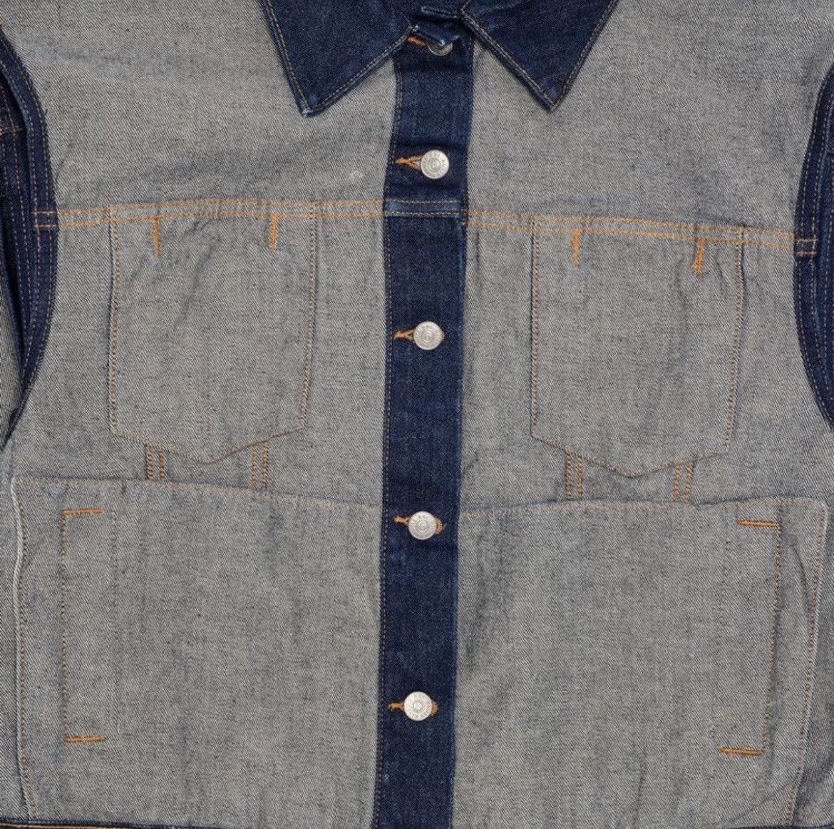 Maison Margiela Maison margiela reversed denim jacket raw outerwear italy Size US M / EU 48-50 / 2 - 3 Thumbnail