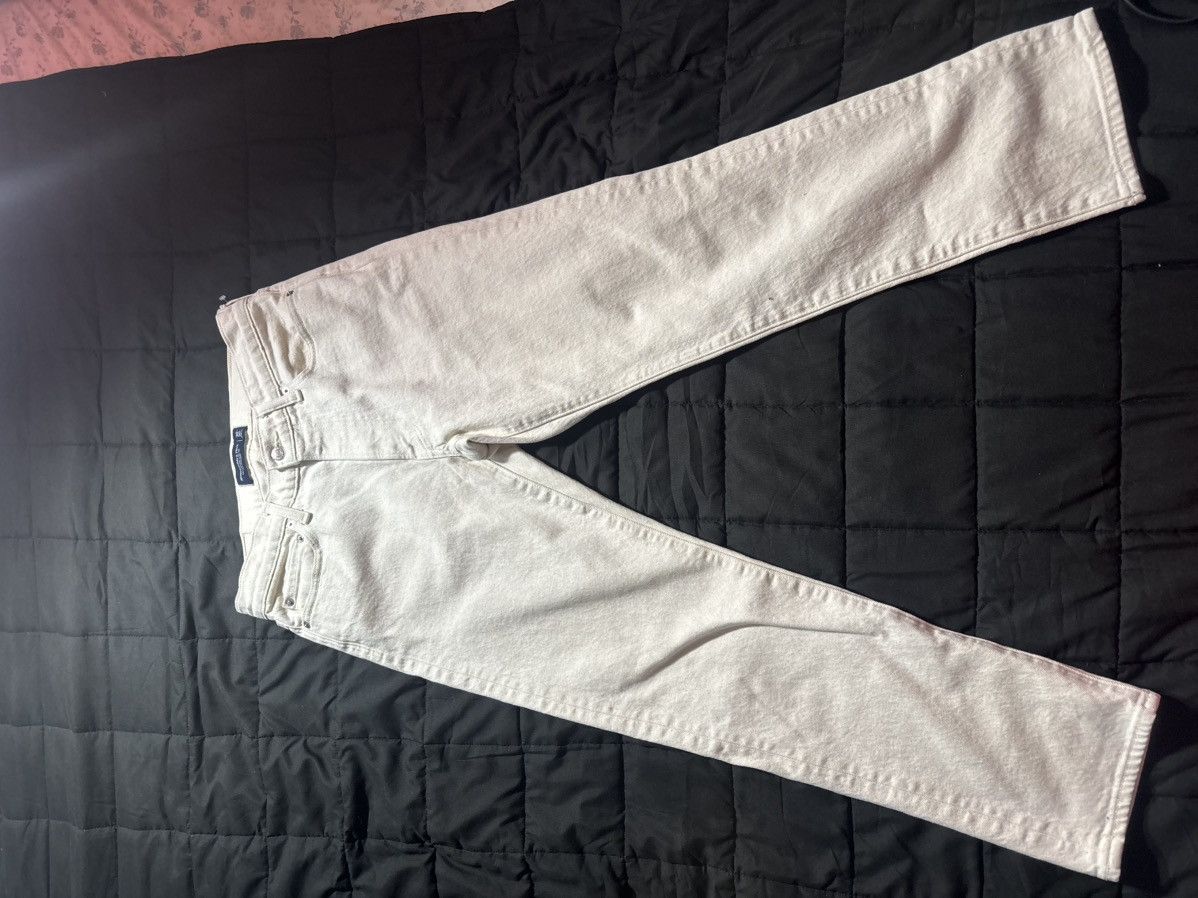 Abercrombie & Fitch Abercrombie & Fitch White Skinny Jeans Size US 30 / EU 46 - 1 Thumbnail