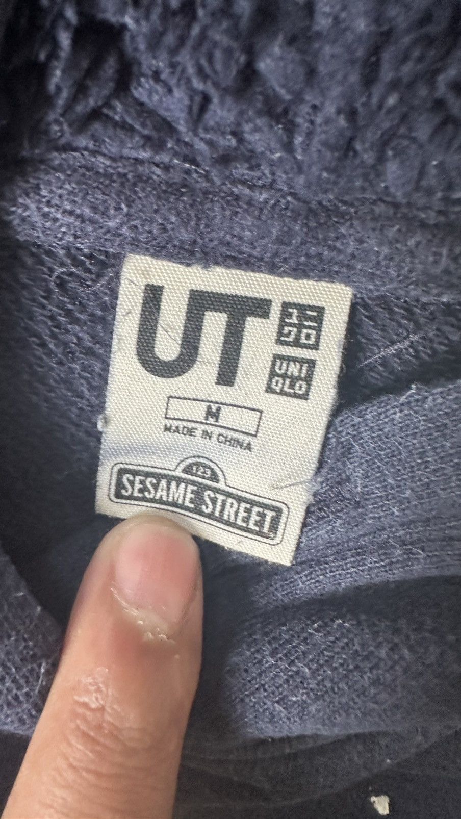 Uniqlo VINTAGE SESAME STREET HOODIE Size US S / EU 44-46 / 1 - 5 Thumbnail