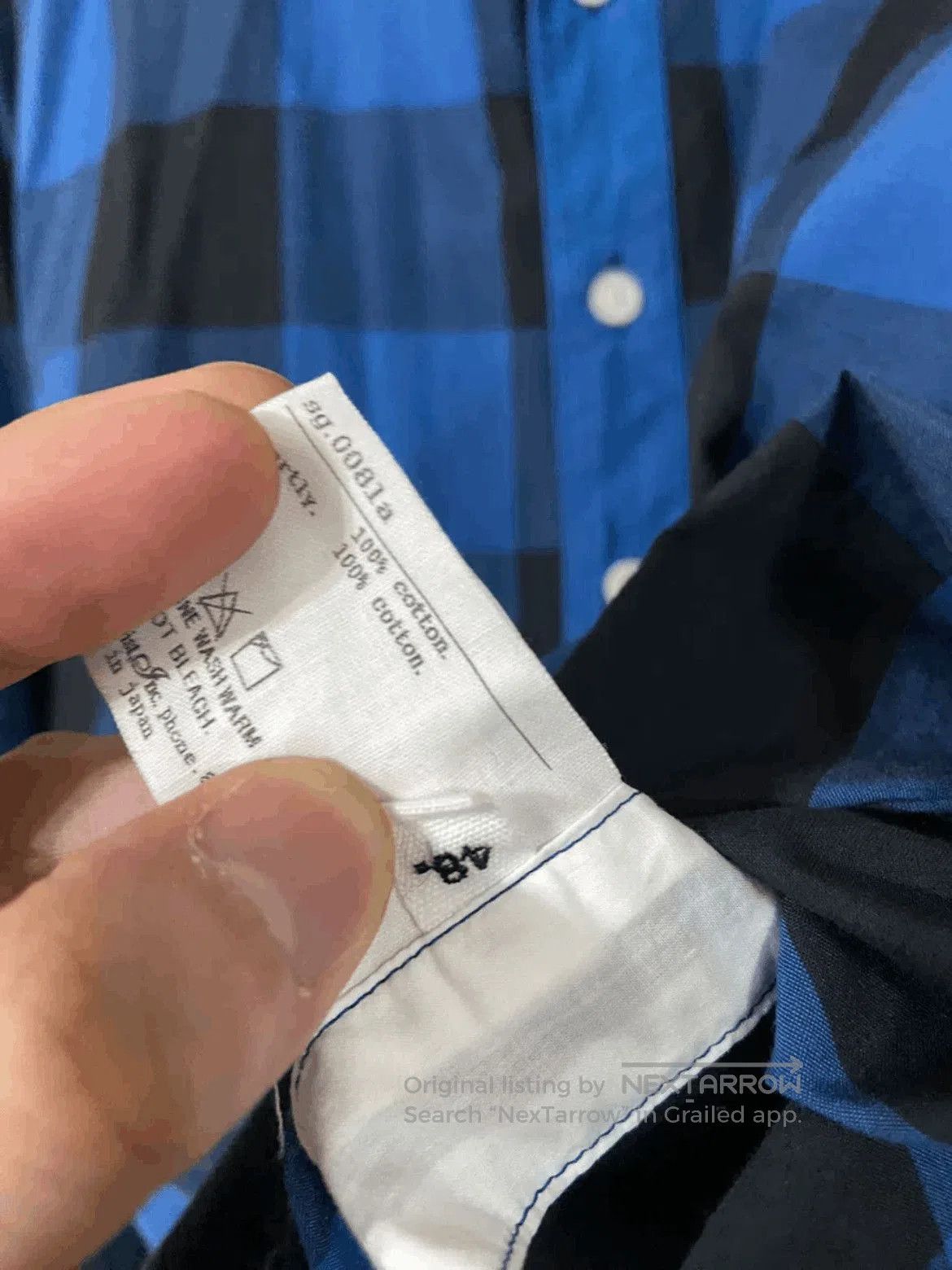 Takahiromiyashita The Soloist. Sz 48 Takahiromiyashita the Soloist 14SS Plaid Shirt. Size US M / EU 48-50 / 2 - 4 Thumbnail