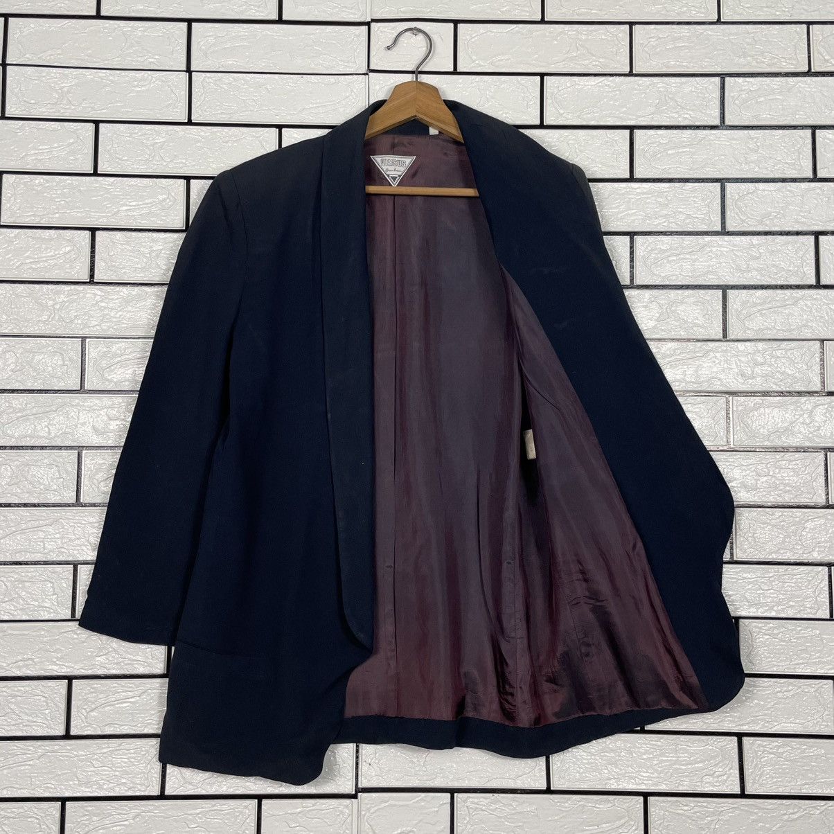 Versace Vintage Versus Gianni Versace Buttonless Jacket Size S / US 4 / IT 40 - 9 Thumbnail