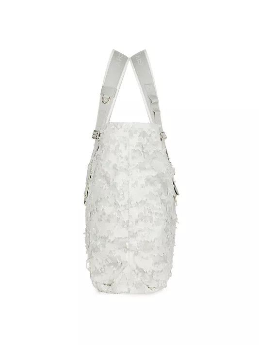 Givenchy o1mle0325 Size: OS / Large G-Shopper Tote Bag White & Grey Size ONE SIZE - 2 Thumbnail