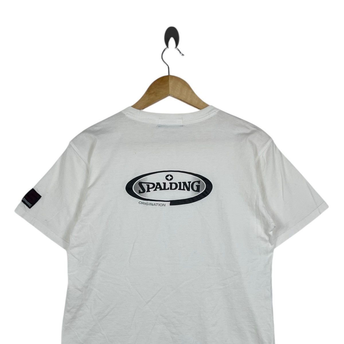 Spalding × Vintage Vintage 80s Spalding Tee Shirt Size US M / EU 48-50 / 2 - 2 Thumbnail