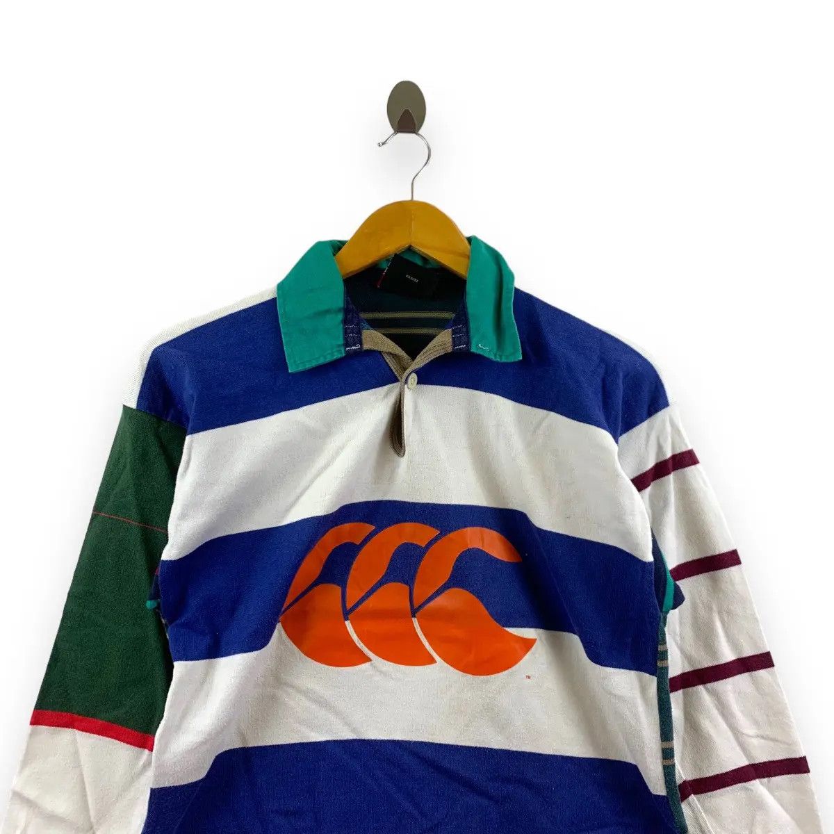 Canterbury of New Zealand Vintage CANTERBURY UGLIES UGLY Rugby Polo Tee Size US M / EU 48-50 / 2 - 2 Thumbnail