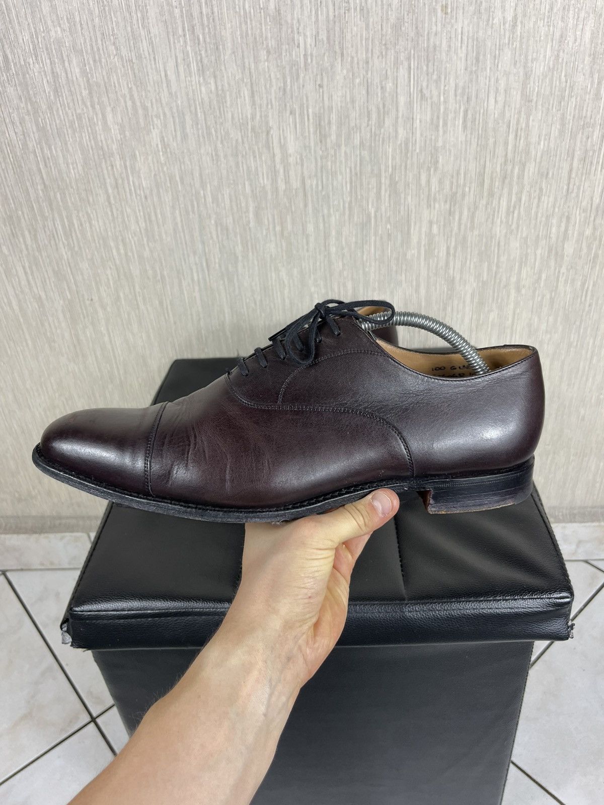 Church's Church’s Kentford classic leather shoes burgundy shade Size US 10 / EU 43 - 15 Thumbnail