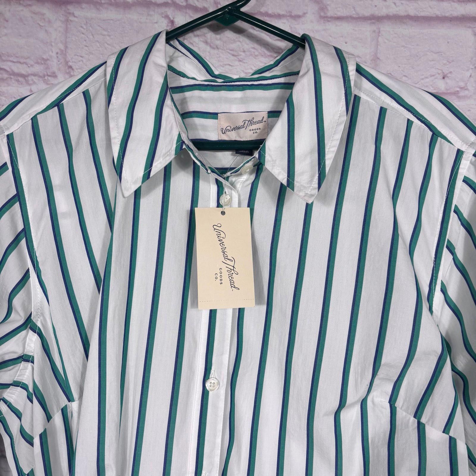 Other Universal Thread Striped Shirt Dress XXL NWT Size XXL / US 16-18 / IT 52-54 - 5 Thumbnail