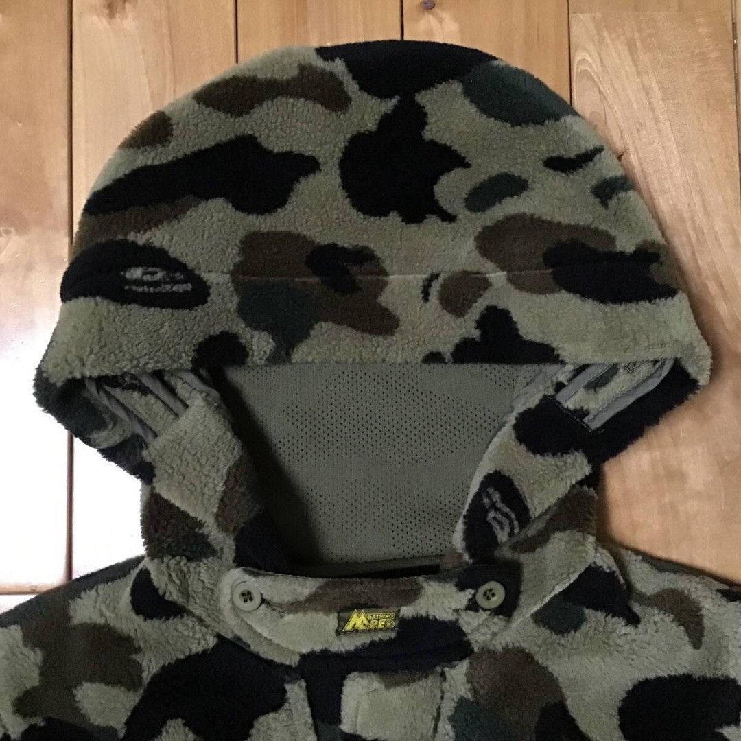 Bape × Nigo 🔥Vintage🔥 BAPE camo Boa duffle coat a bathing ape NIGO Size US S / EU 44-46 / 1 - 3 Thumbnail