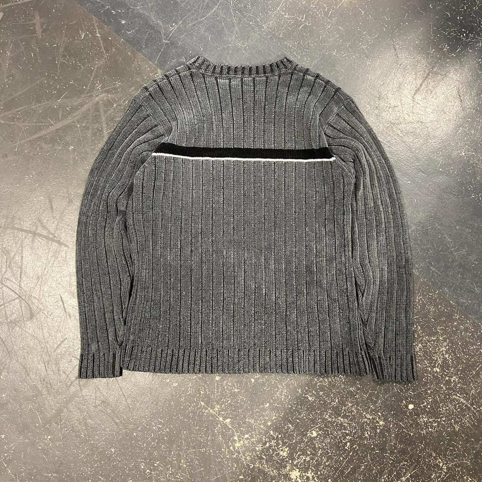 Vintage Y2K Cortina Ribbed Grey Knit Size US S / EU 44-46 / 1 - 4 Thumbnail