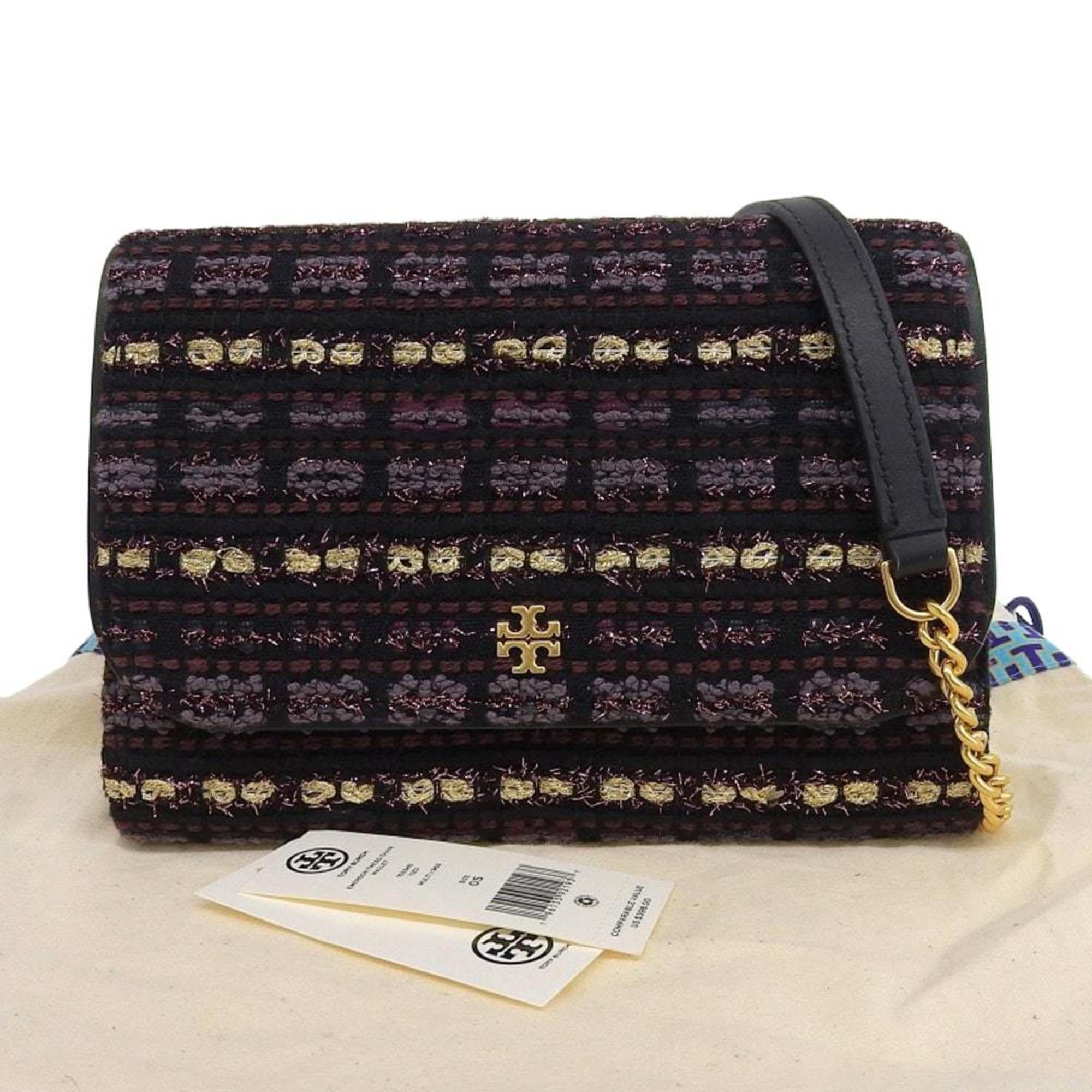 Tory Burch TORY BURCH Chain Wallet Bag Shoulder Tweed Multicolor Size ONE SIZE - 1 Thumbnail