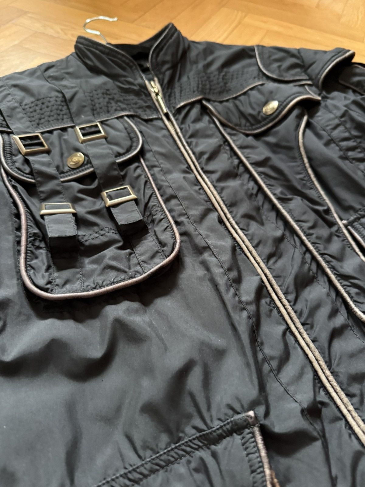 Just Cavalli Just Cavalli/Roberto Cavalli Cargo Gun Black Utility Bomber Size US M / EU 48-50 / 2 - 7 Thumbnail