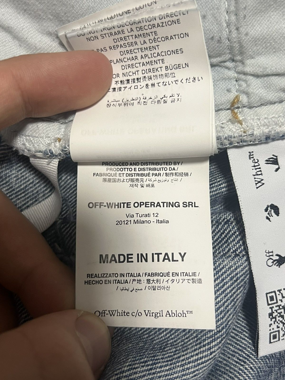 Off-White OFF WHITE JEANS Size US 30 / EU 46 - 8 Thumbnail