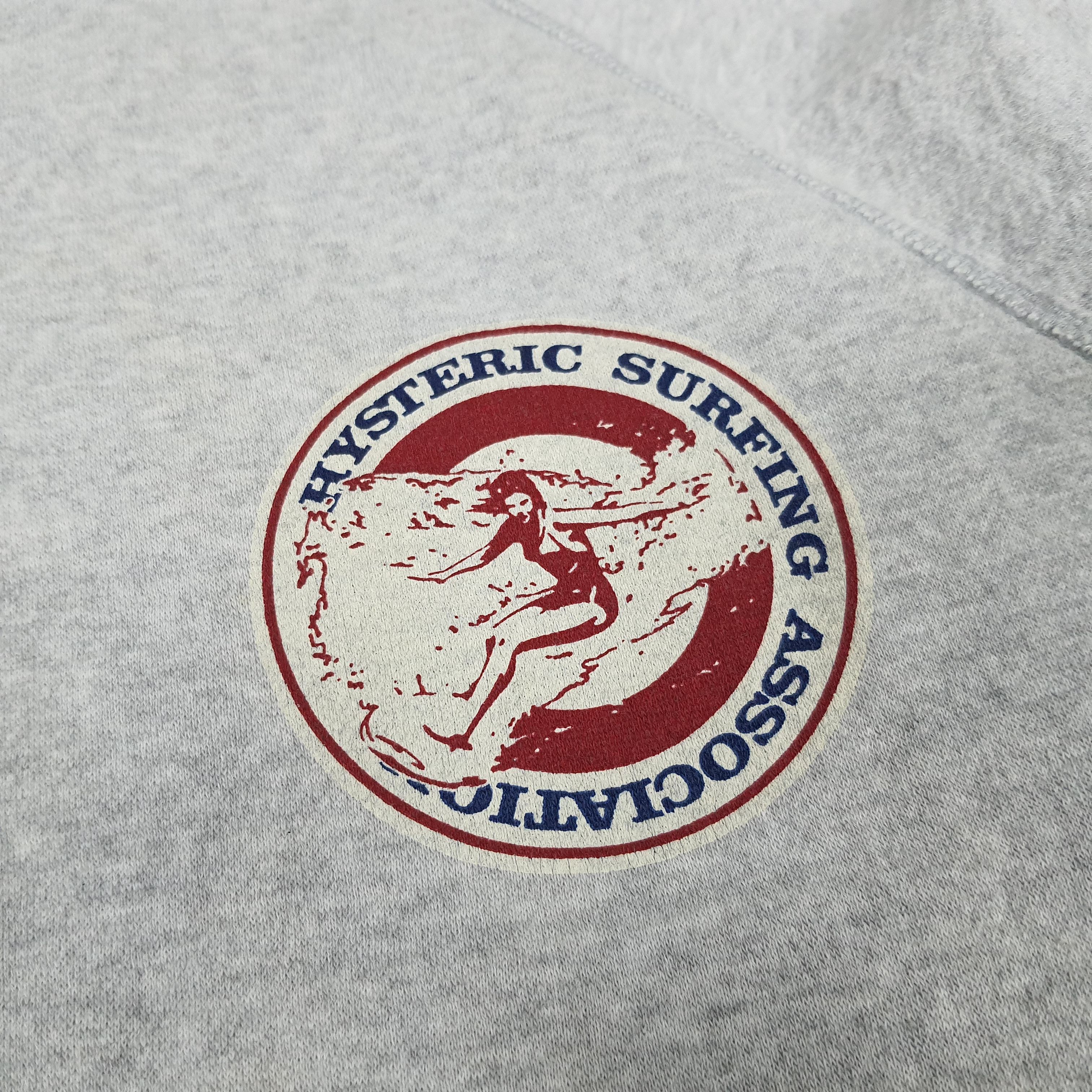 Hysteric Glamour × Japanese Brand Vintage Hysteric Surfing Association Zipper Sweatshirts Size US S / EU 44-46 / 1 - 3 Thumbnail