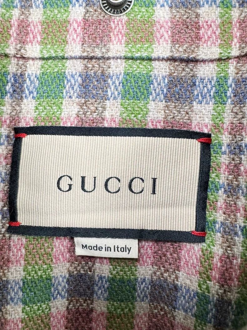 Gucci Gucci Check Pattern Hooded Jacket-2505 Size XL / US 12-14 / IT 48-50 - 2 Thumbnail