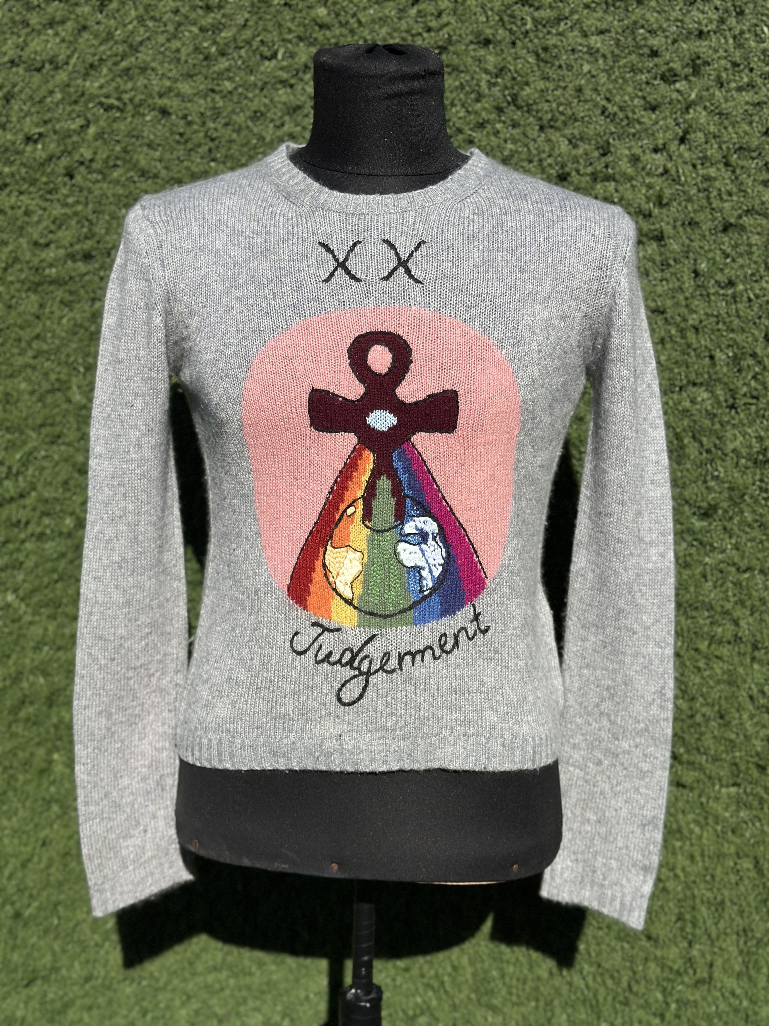 Dior Christian Dior Motherpeace Judgment Wool Sweater 38 Size S / US 4 / IT 40 - 1 Thumbnail