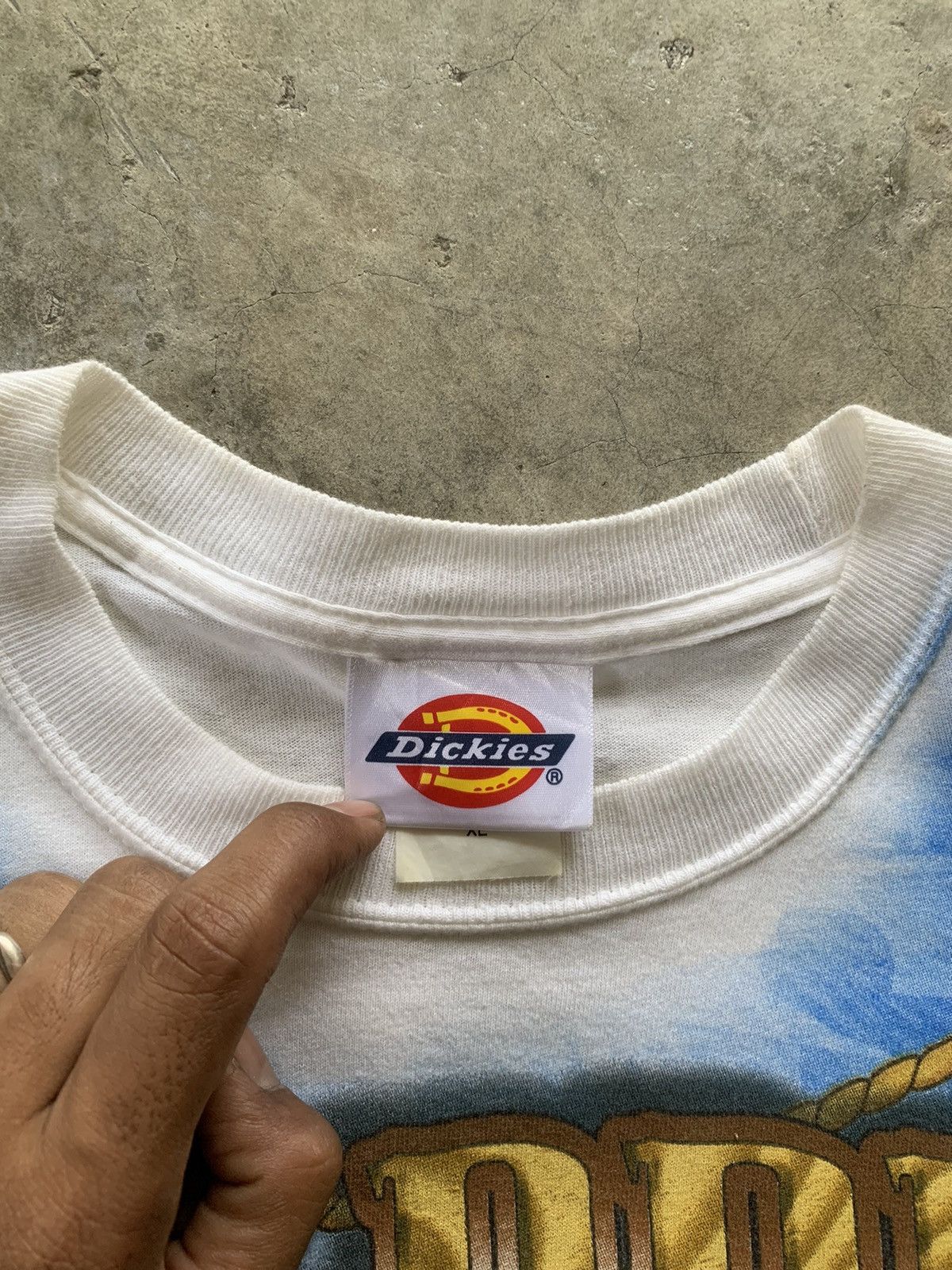 NASCAR × Vintage vintage overprint nascar shirt by dickies Size US XL / EU 56 / 4 - 5 Thumbnail