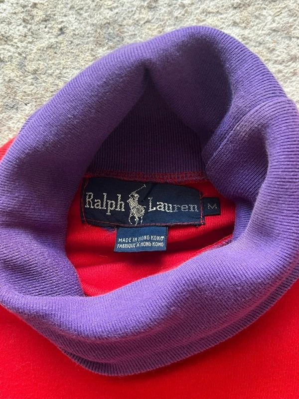 Polo Ralph Lauren OG Polo Ralph Lauren Sz M Vintage 90s Turleneck Rare Size US M / EU 48-50 / 2 - 8 Thumbnail