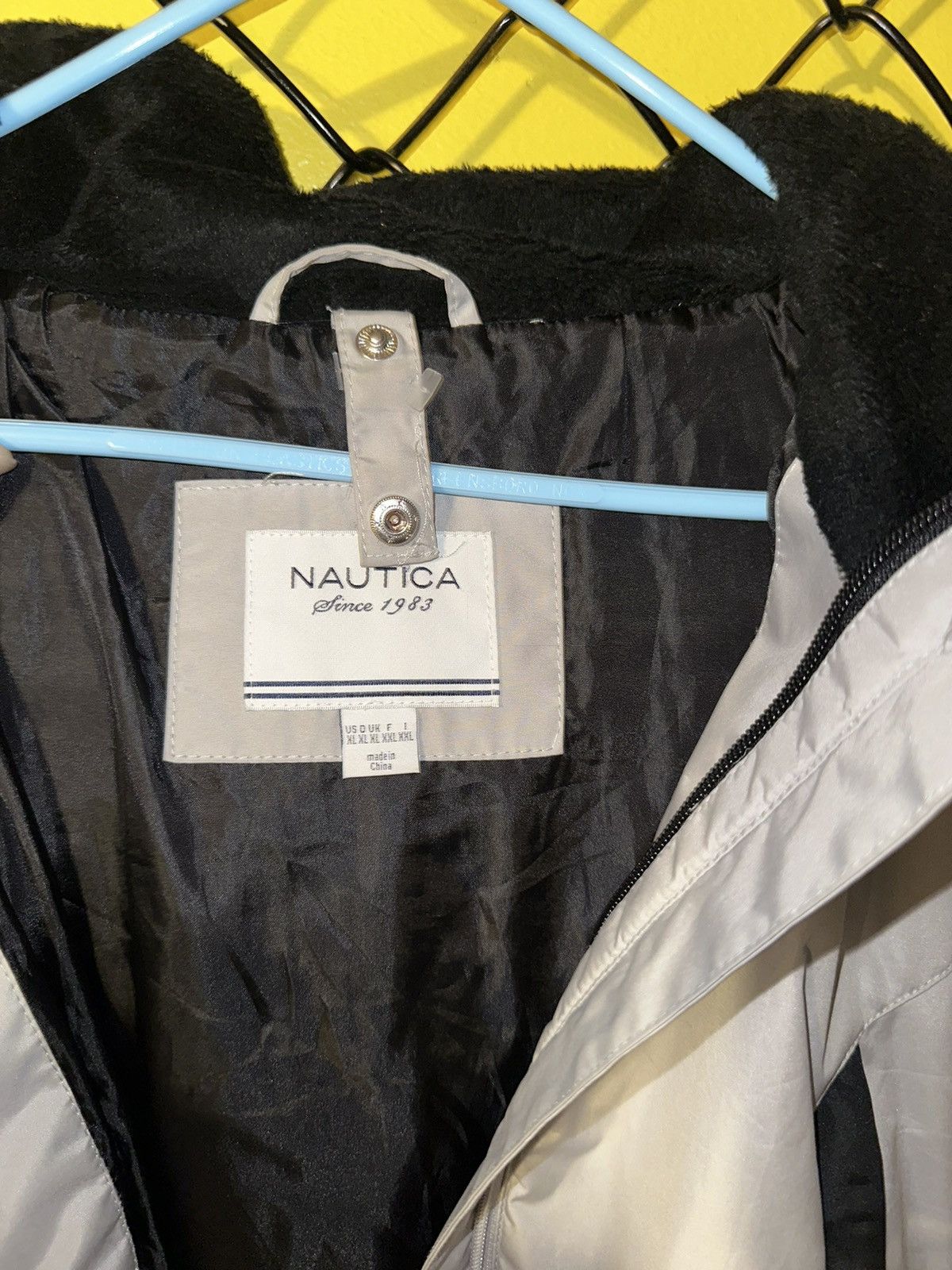 Nautica Nautica grey windbreaker rain jacket size xl Size US XL / EU 56 / 4 - 7 Thumbnail