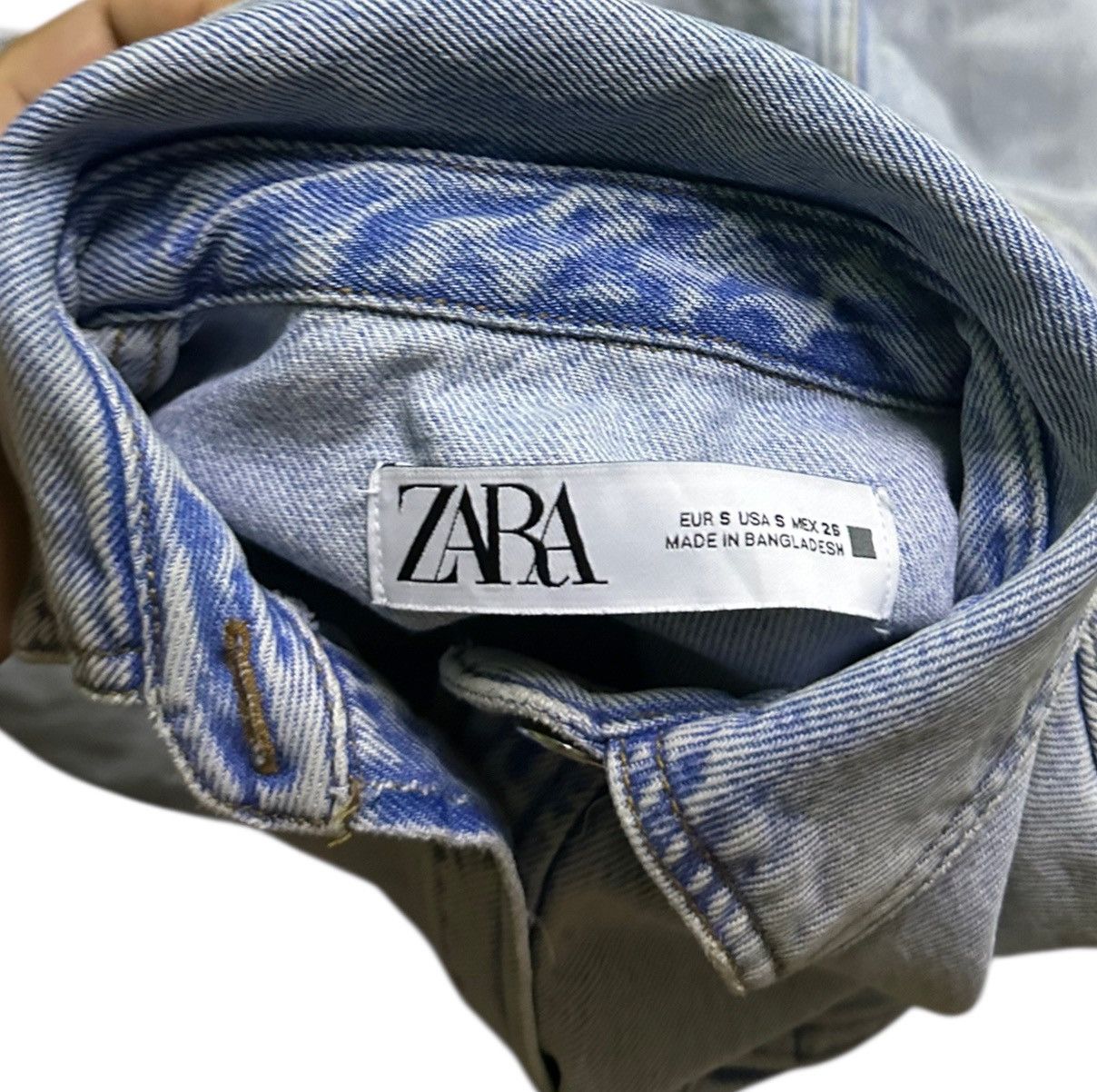 Zara Zara oversized denim jacket Size S / US 4 / IT 40 - 7 Thumbnail
