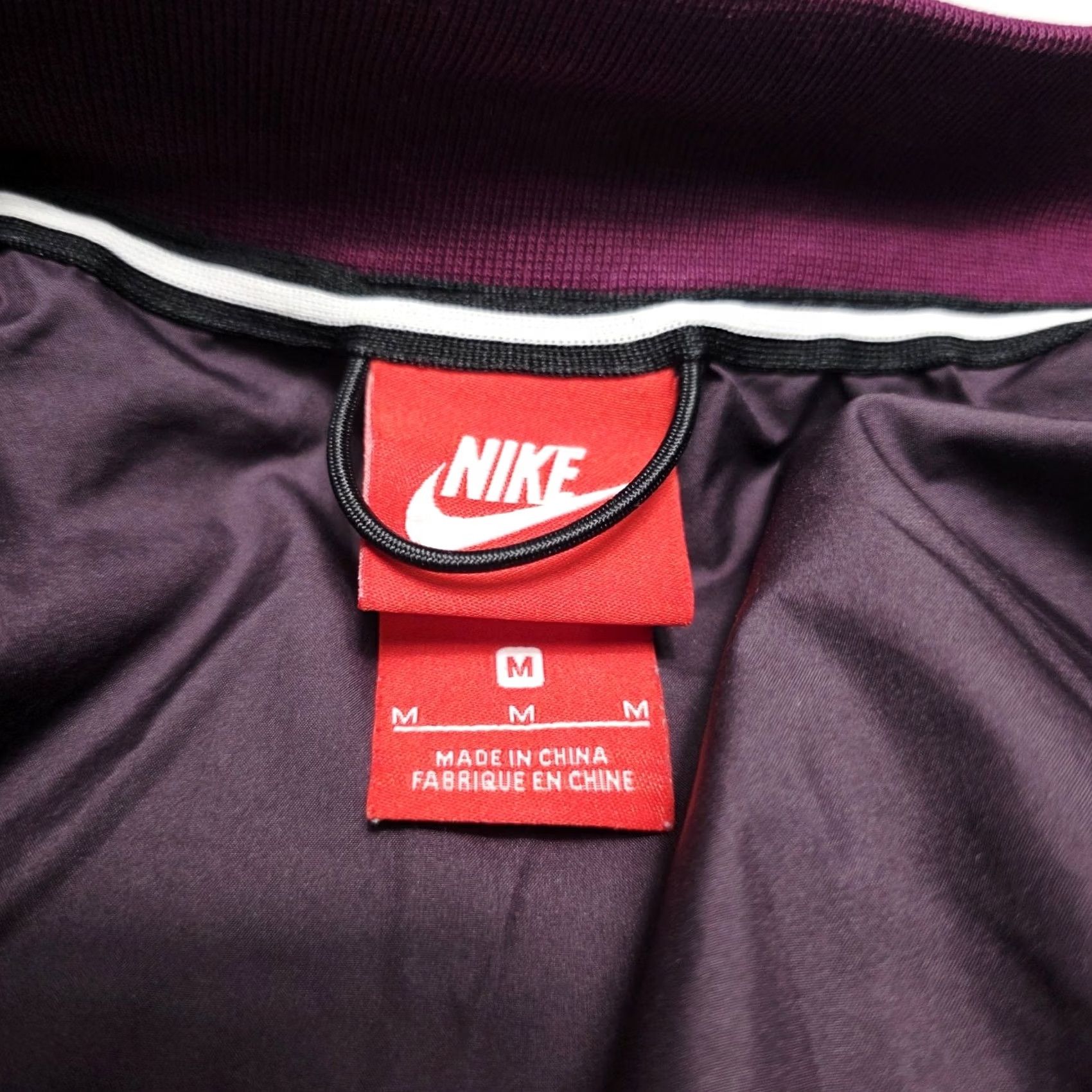 Nike Nike Womens Jacket PrimaLoft Quilted Snap Button Purple Medium 854747-609 Size M / US 6-8 / IT 42-44 - 4 Thumbnail