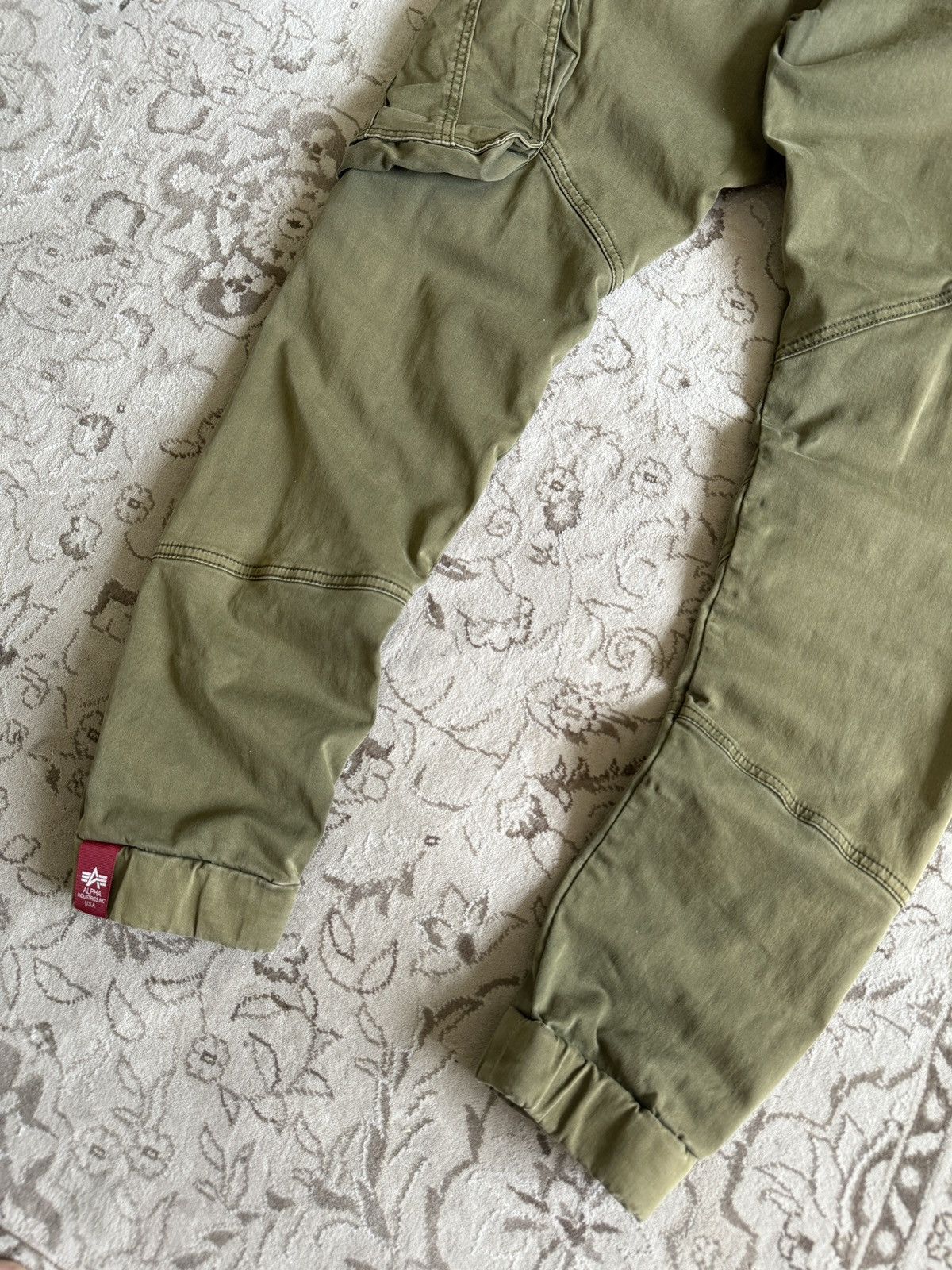Alpha Industries × Vintage Vintage Alpha Industries Combat Cargo Pants Military Size US 32 / EU 48 - 13 Thumbnail
