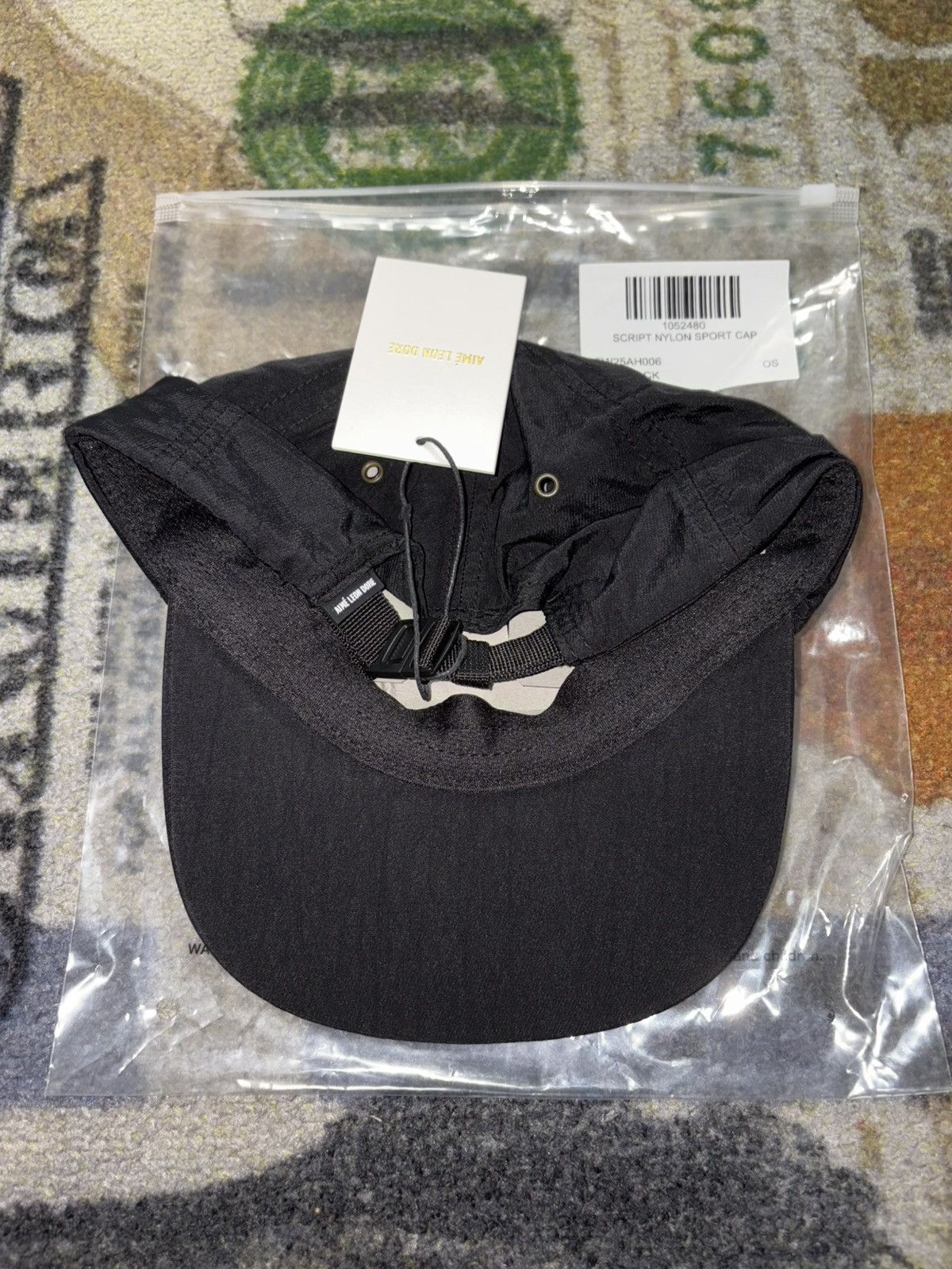 Aime Leon Dore Aime Leon Dore Script Sport Hat Black Size ONE SIZE - 3 Thumbnail