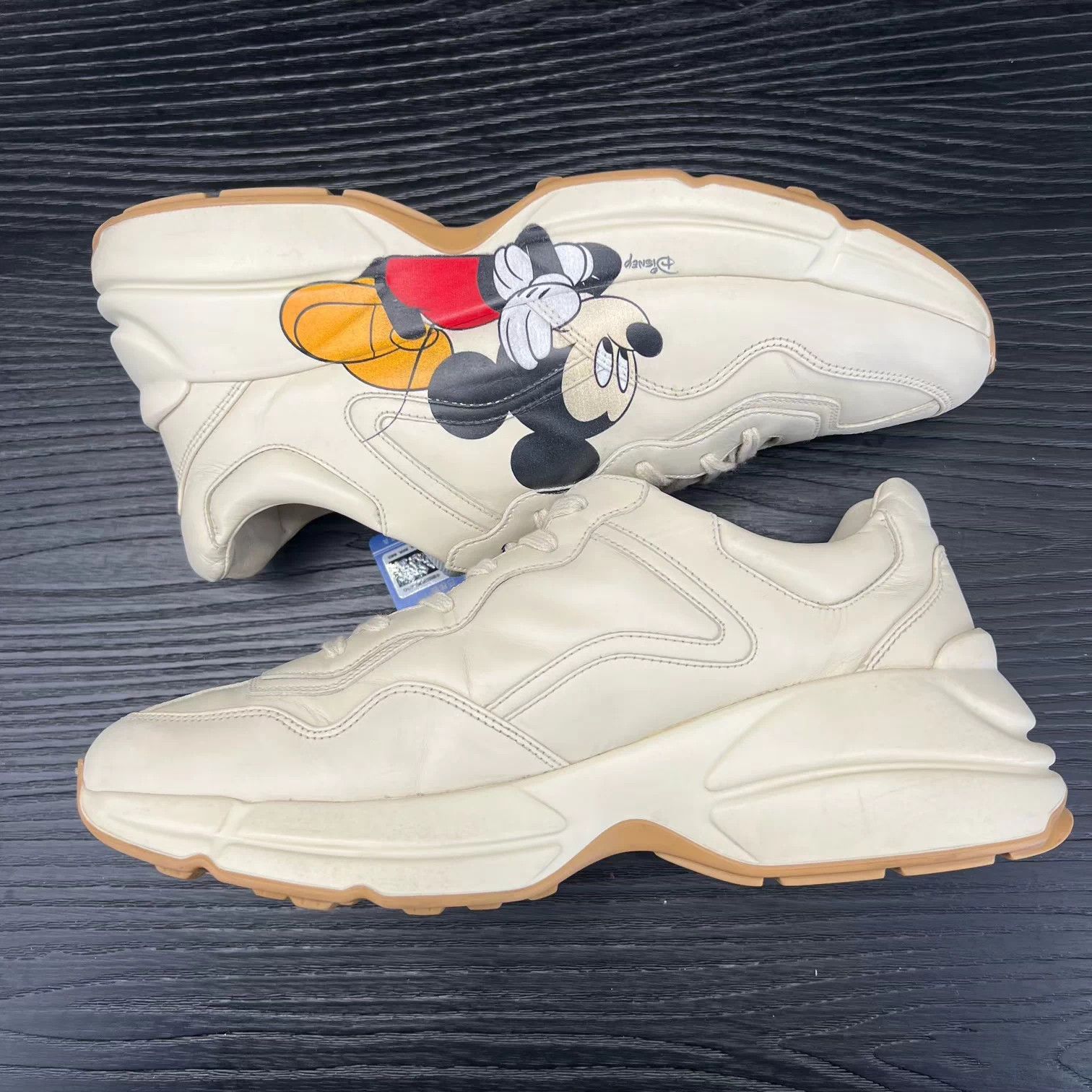 Gucci Gucci Rhyton x Mickey 42.5 EU new with box Size US 9.5 / EU 42-43 - 3 Thumbnail