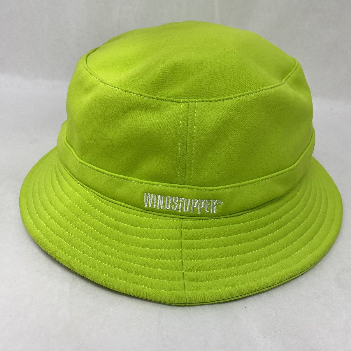 Goretex × Supreme Supreme Gore-Tex Windstopper Crusher Lime Green Bucket Hat Size ONE SIZE - 2 Thumbnail