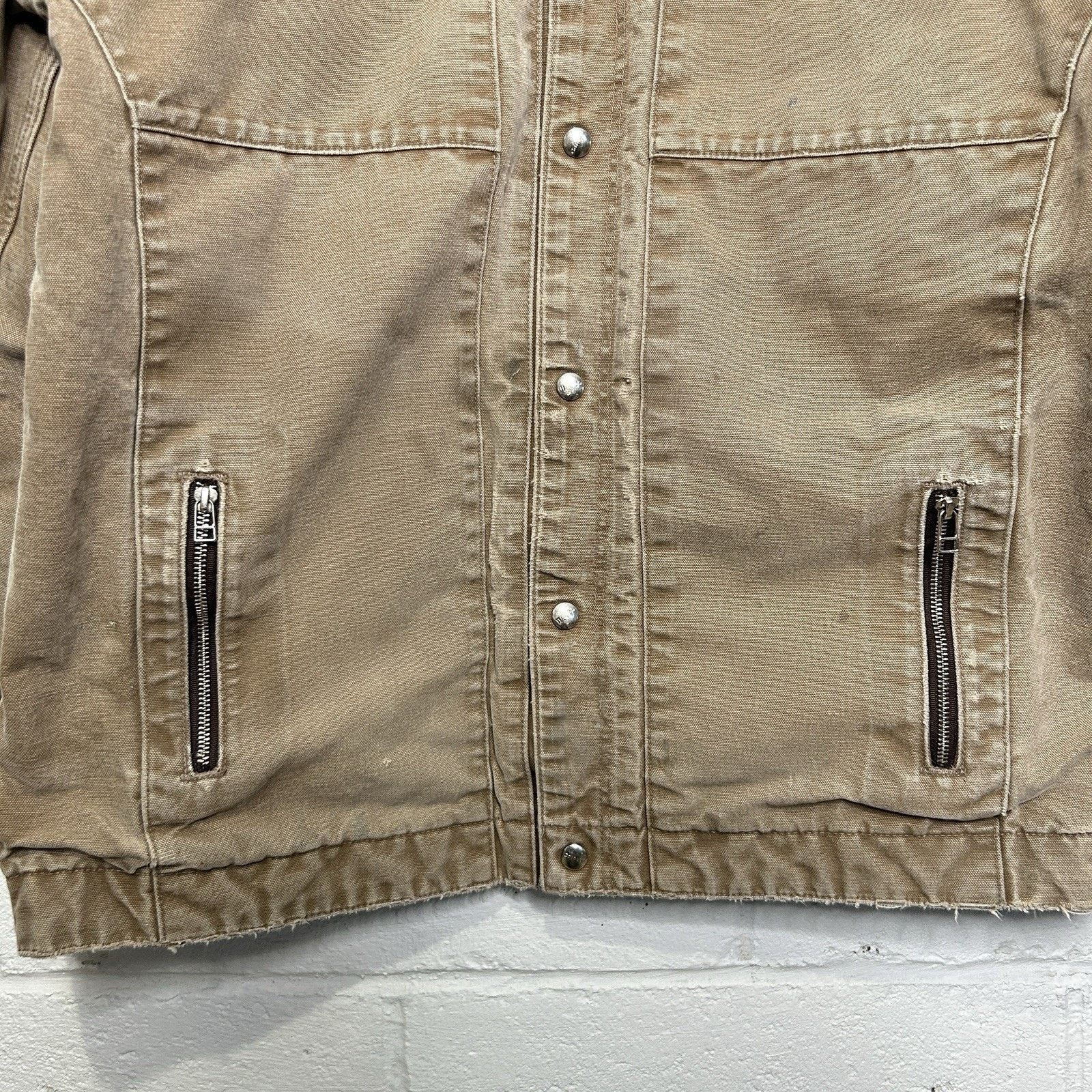 Carhartt Y2K Carhartt Multi-Pocket Jacket “Frontier Brown” J285 FRB Size US L / EU 52-54 / 3 - 4 Thumbnail