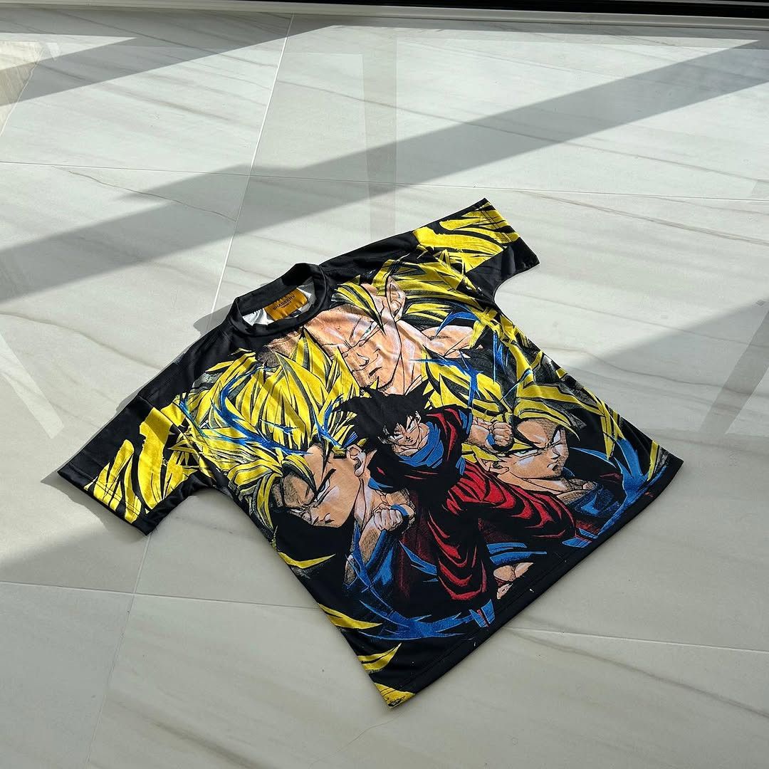Vintage DRAGONBALL Z ALL OVER PRINT VINTAGE Size US L / EU 52-54 / 3 - 3 Thumbnail